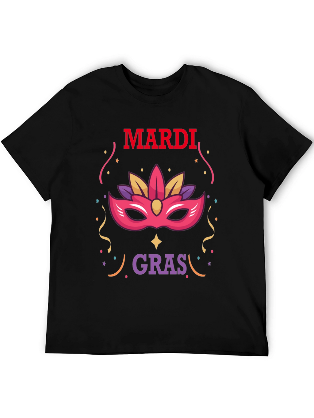 Mardi Gras Mask Tee