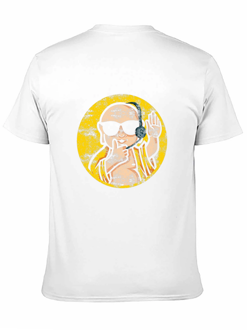 Cool Buddha Graphic Tee - Black T-Shirt