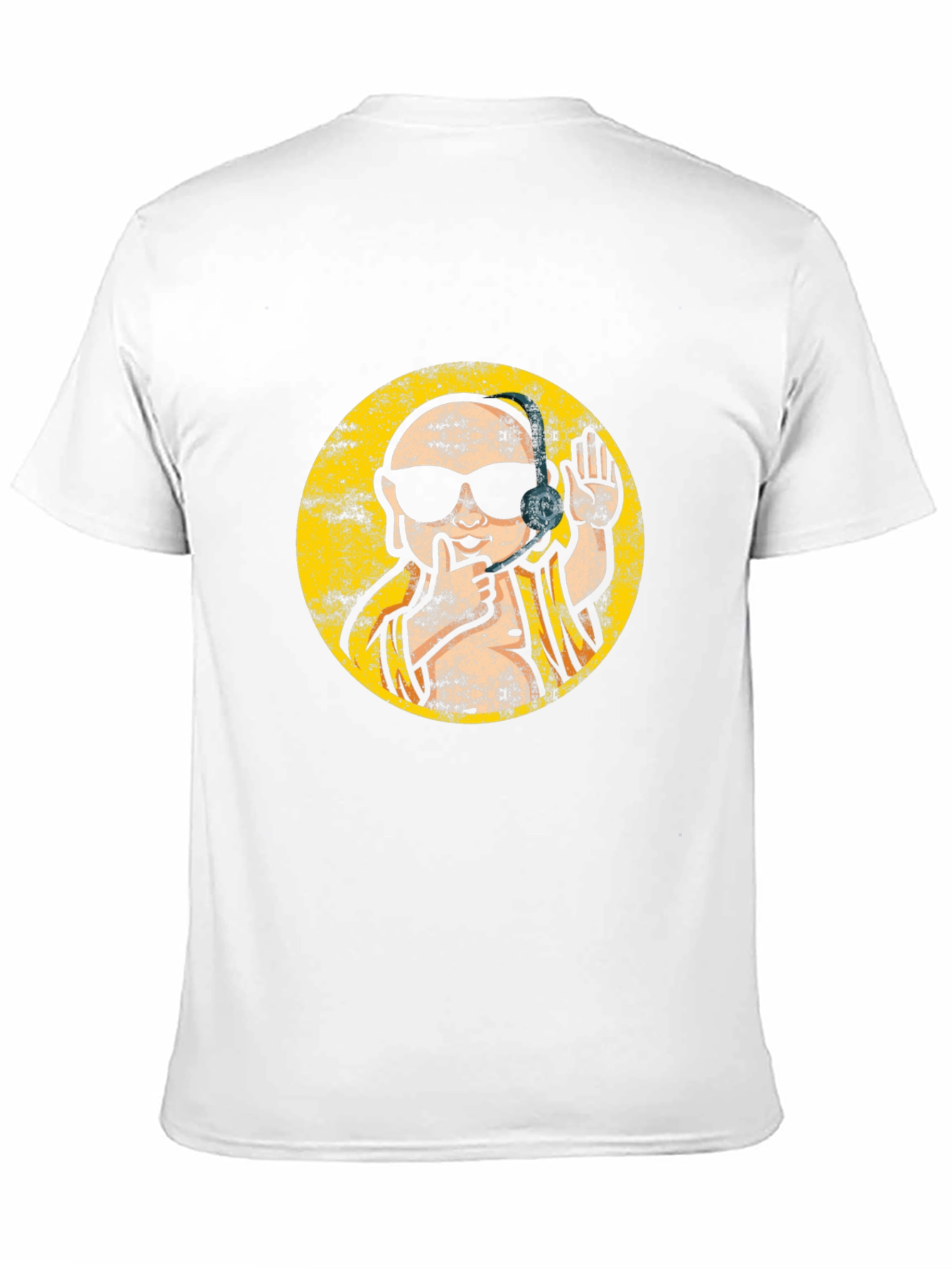 Cool Buddha Graphic Tee - Black T-Shirt