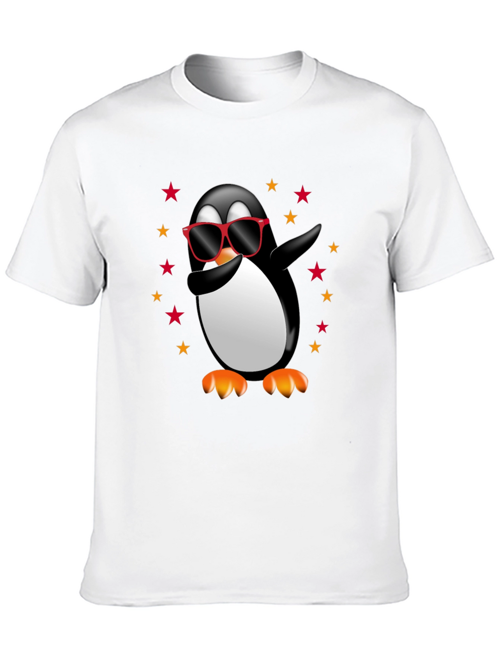 Dabbing Penguin T-Shirt - Cool Graphic Tee