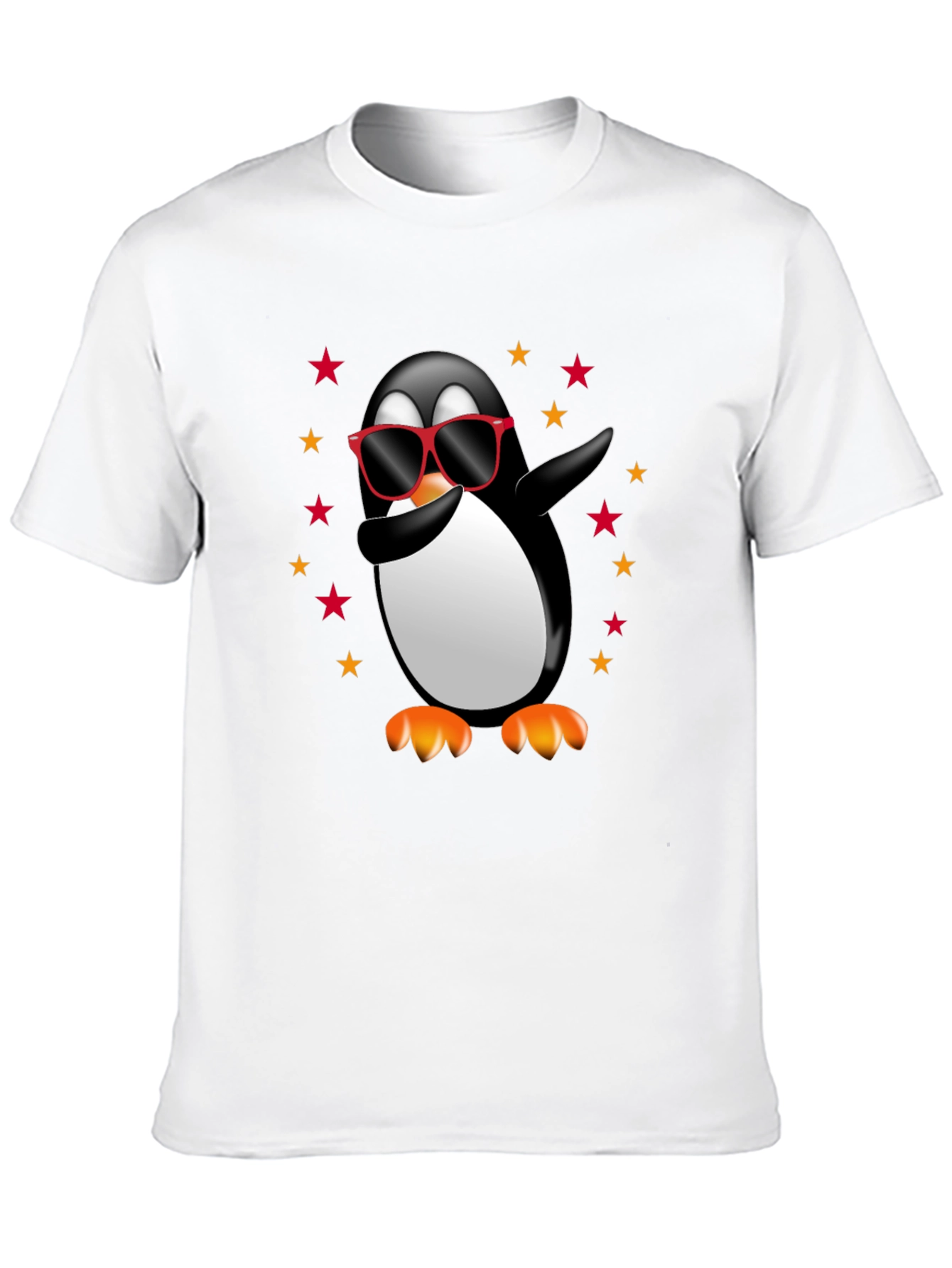 Dabbing Penguin T-Shirt - Cool Graphic Tee