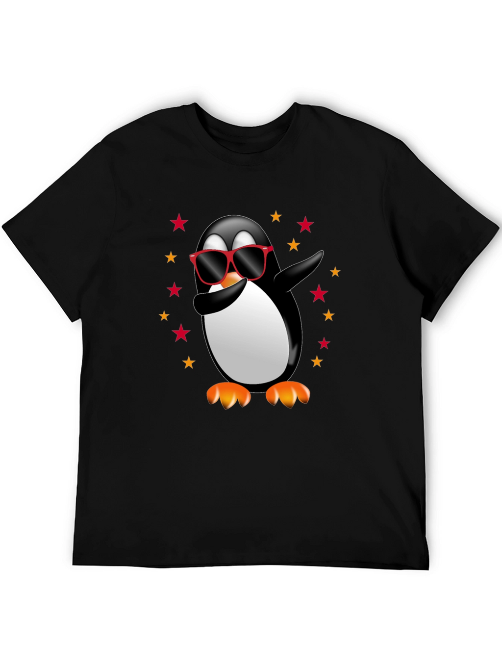 Dabbing Penguin T-Shirt - Cool Graphic Tee