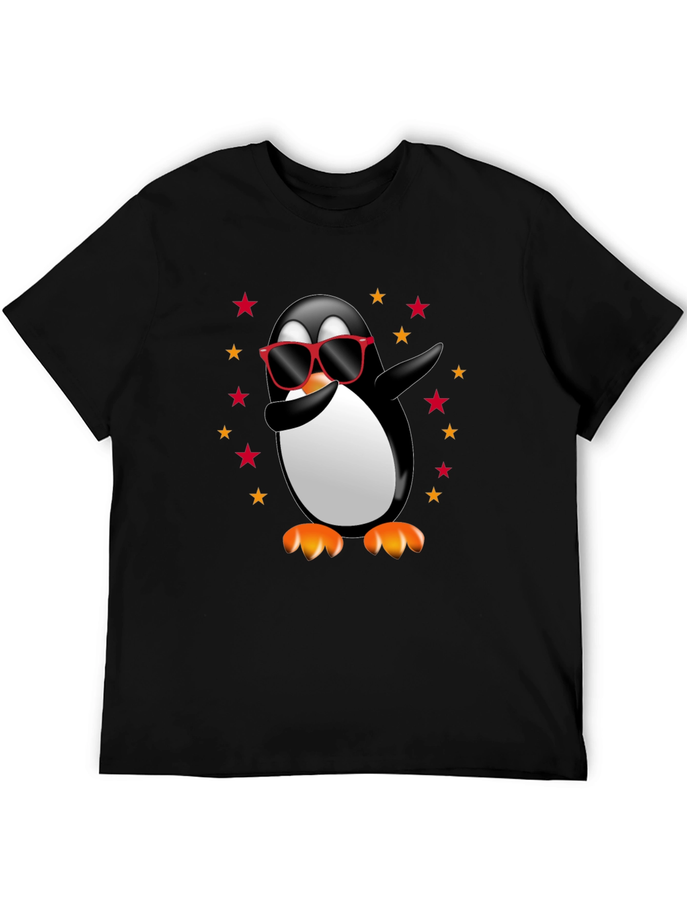 Dabbing Penguin T-Shirt - Cool Graphic Tee