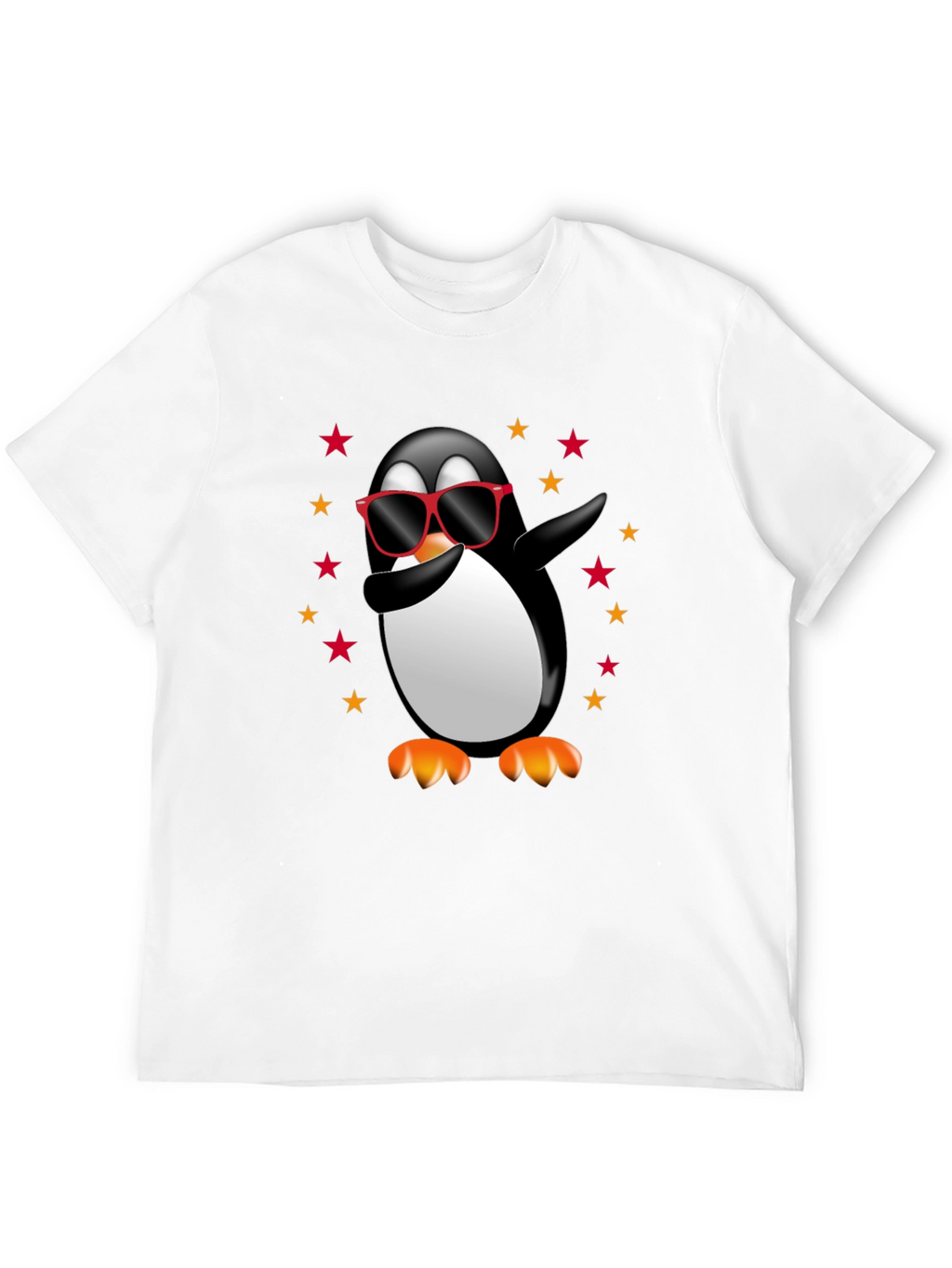 Dabbing Penguin T-Shirt - Cool Graphic Tee