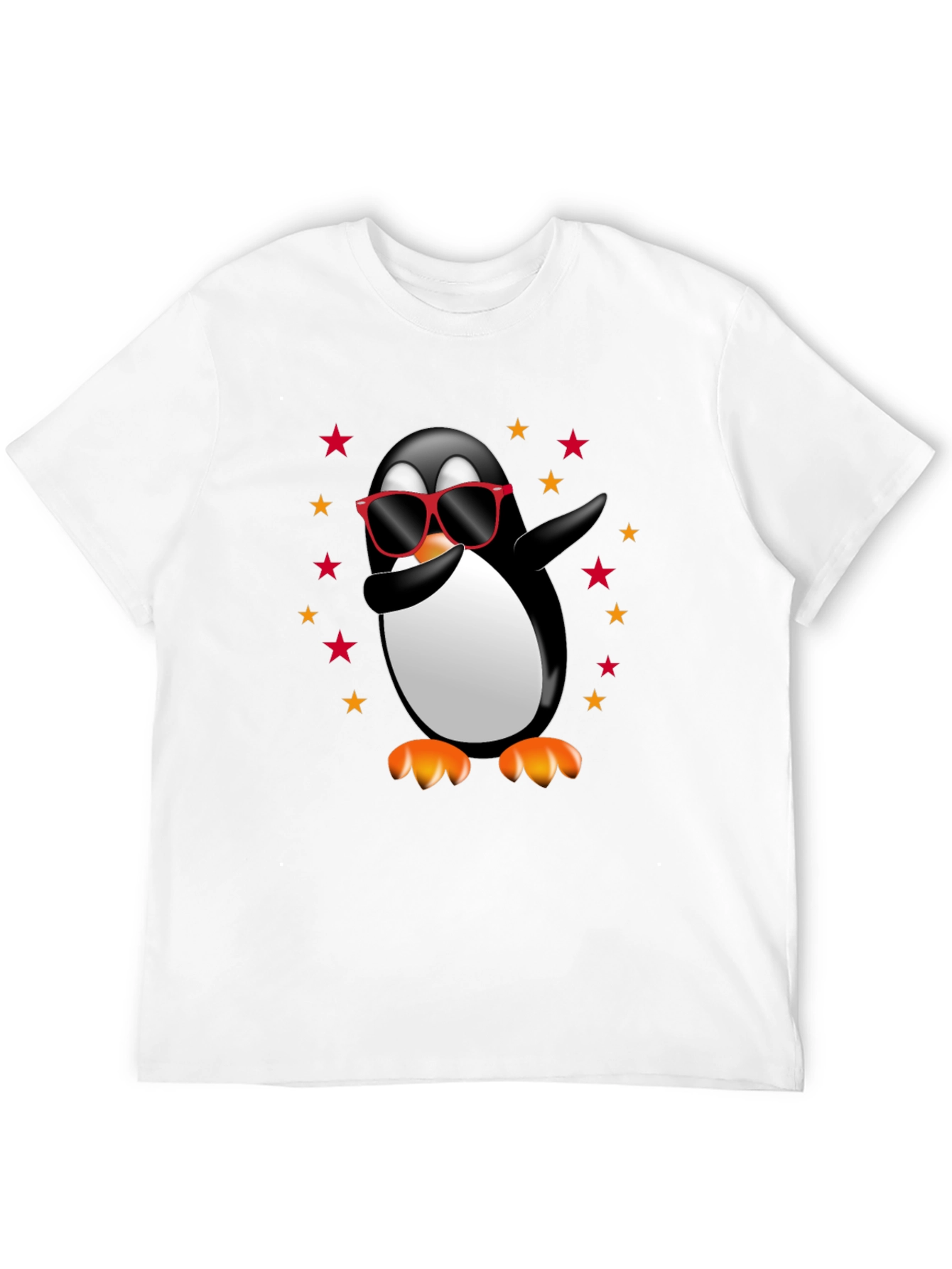 Dabbing Penguin T-Shirt - Cool Graphic Tee