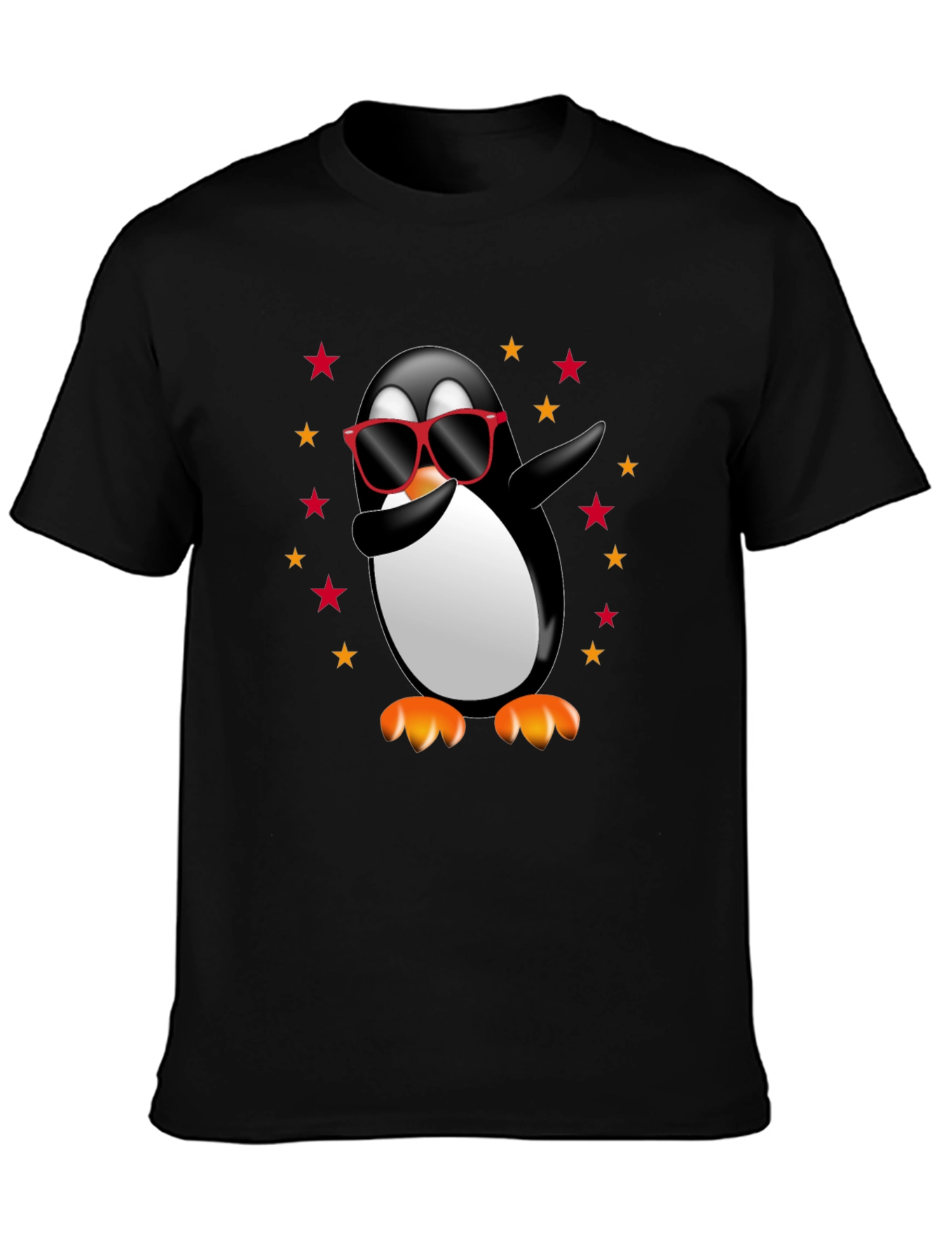 Dabbing Penguin T-Shirt - Cool Graphic Tee