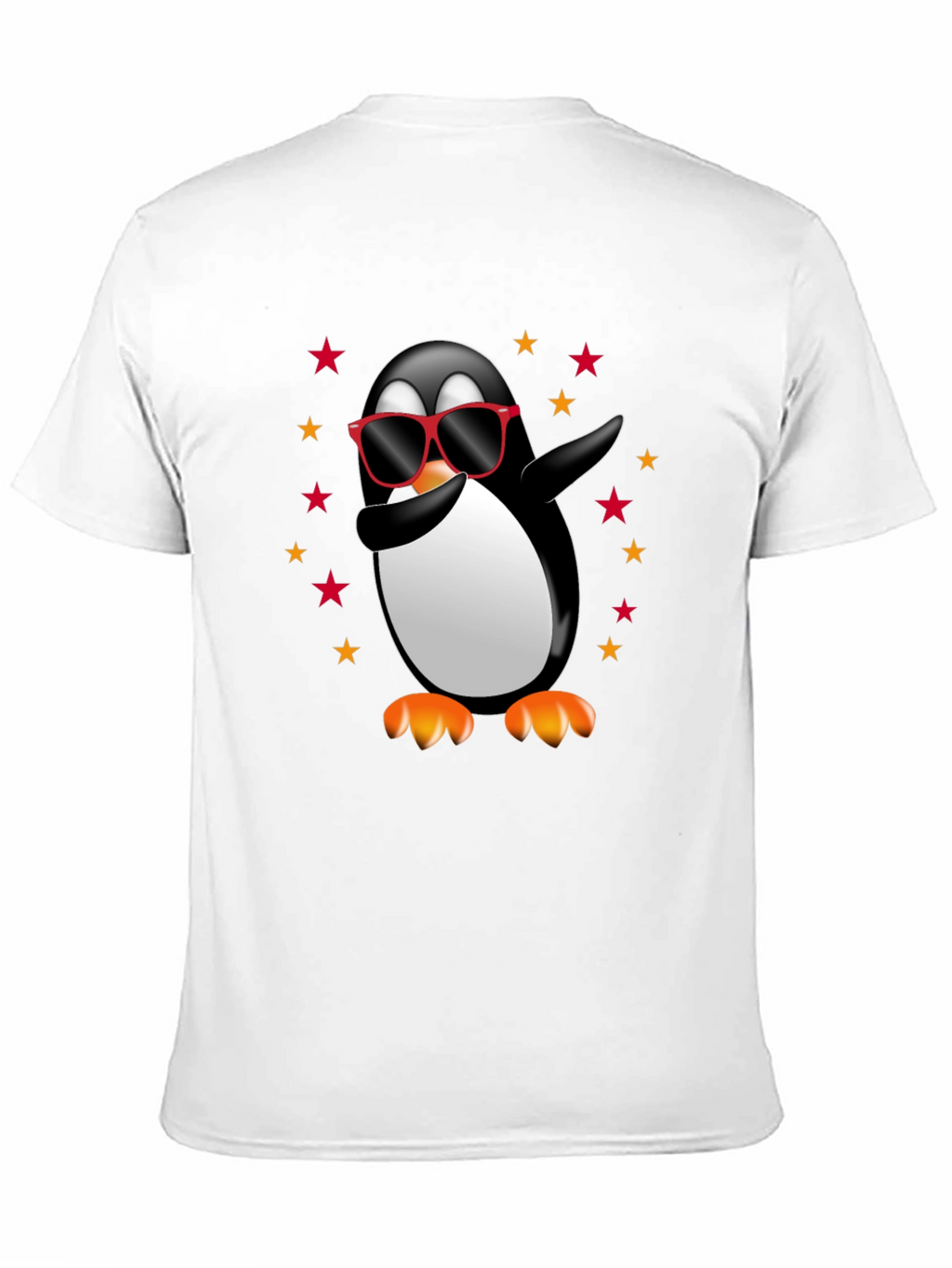 Dabbing Penguin T-Shirt - Cool Graphic Tee