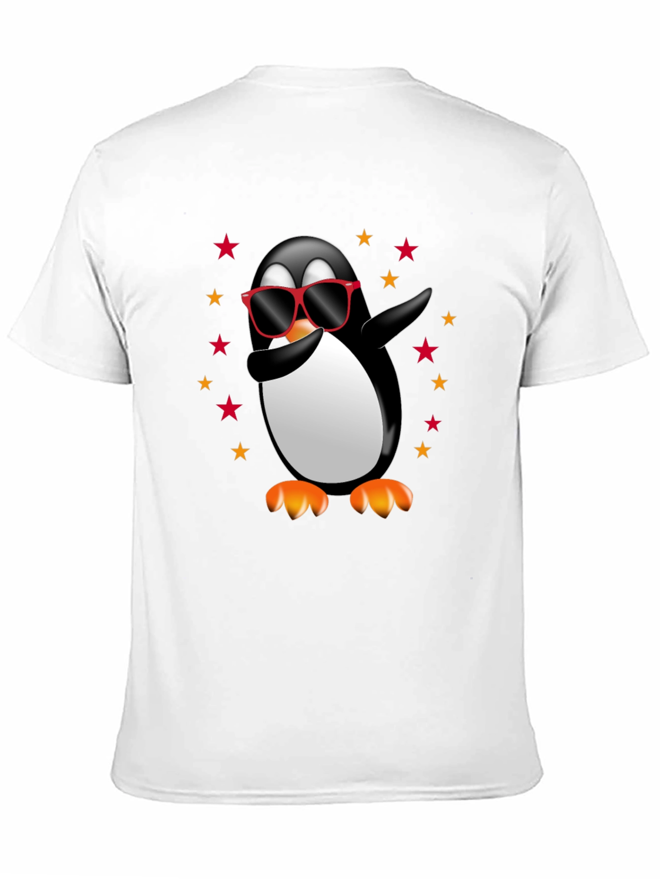 Dabbing Penguin T-Shirt - Cool Graphic Tee