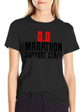 Marathon Support Staff T-Shirt - Black