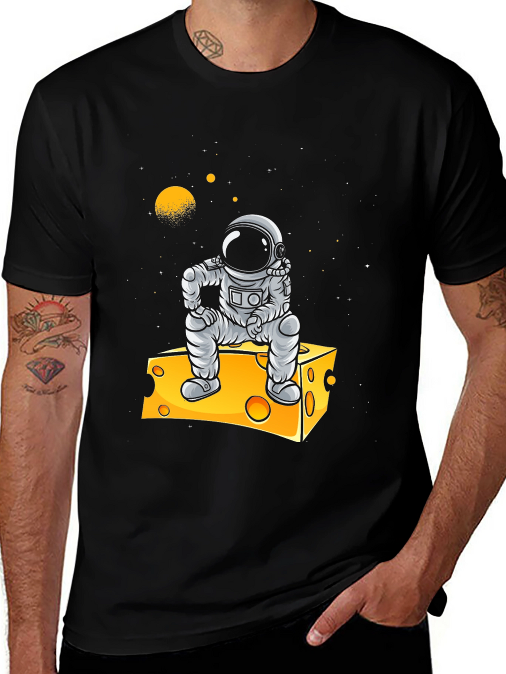 Astronaut Cheese T-Shirt