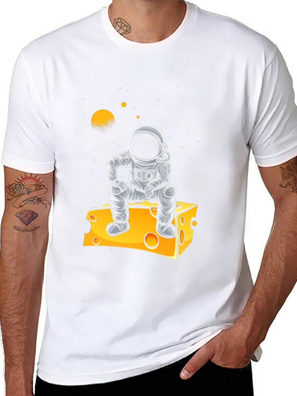 Astronaut Cheese T-Shirt