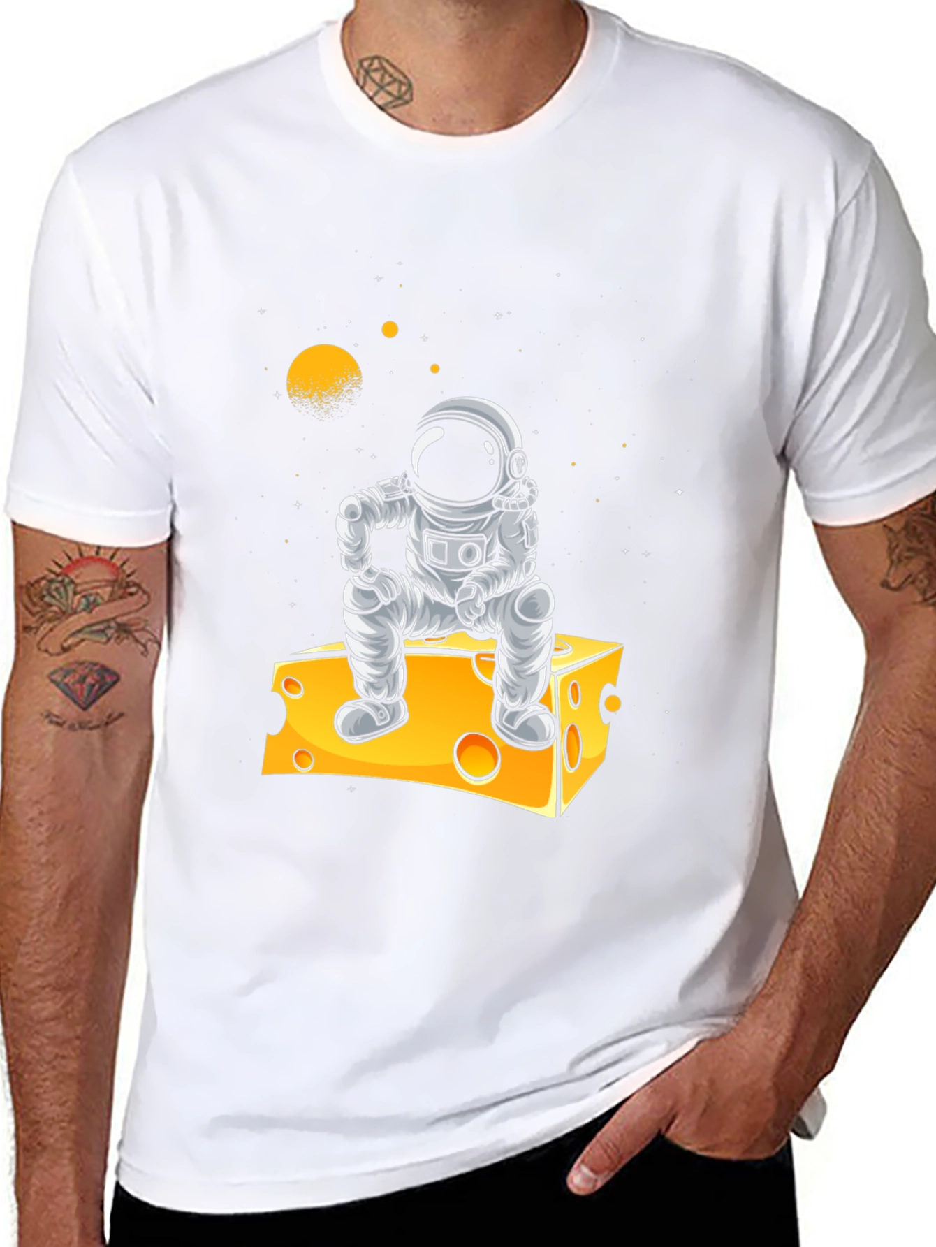Astronaut Cheese T-Shirt