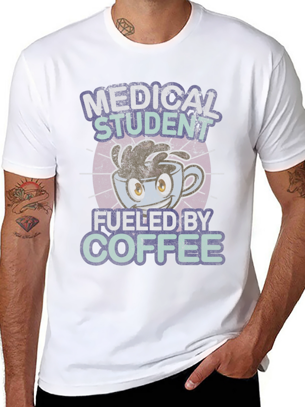 Medical Student Fuel Coffee Graphic Tee
