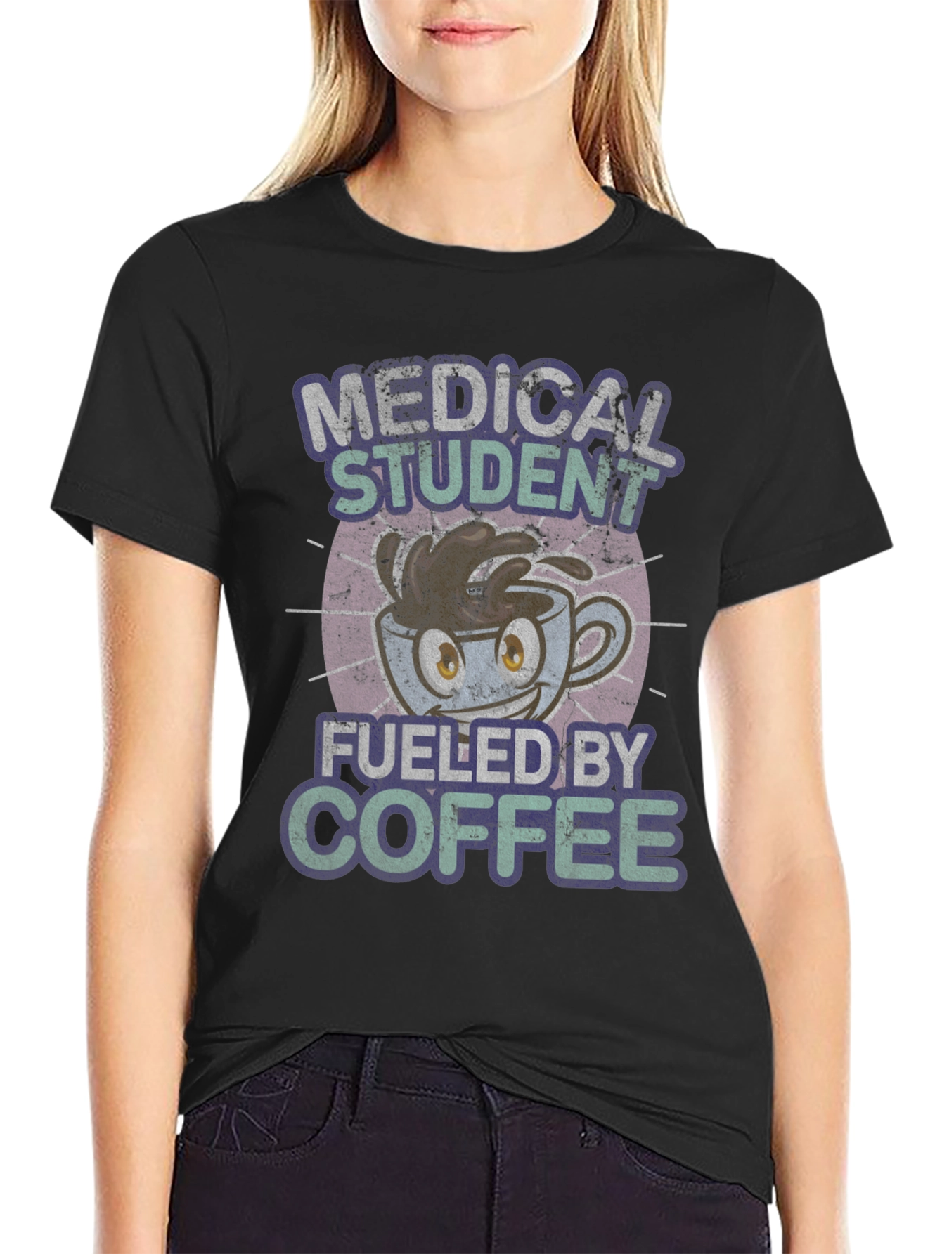 Medical Student Fuel Coffee Graphic Tee