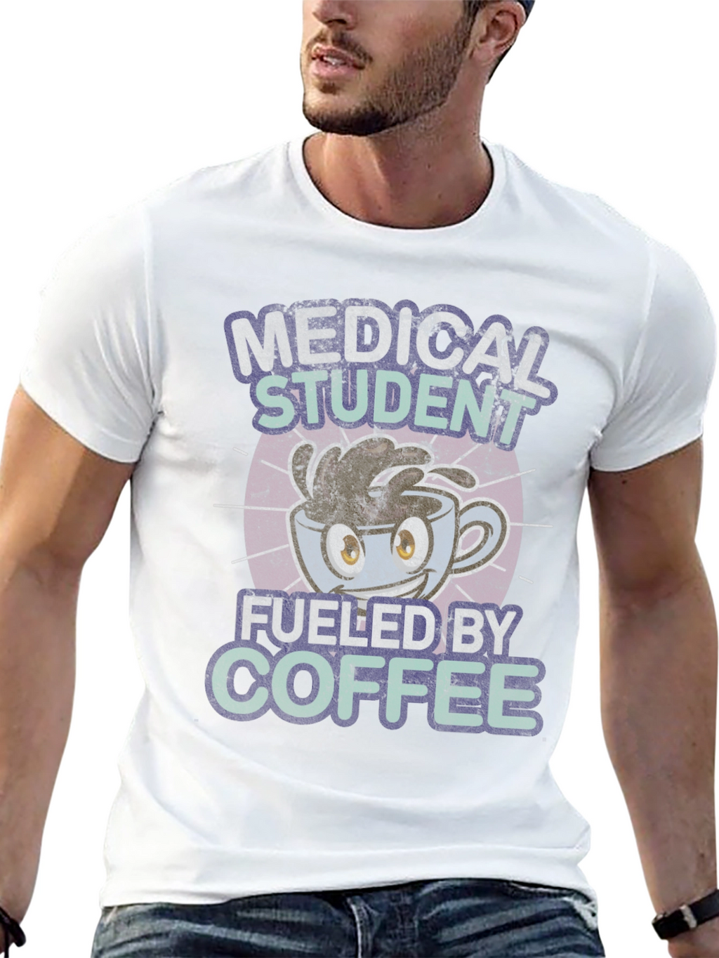 Medical Student Fuel Coffee Graphic Tee