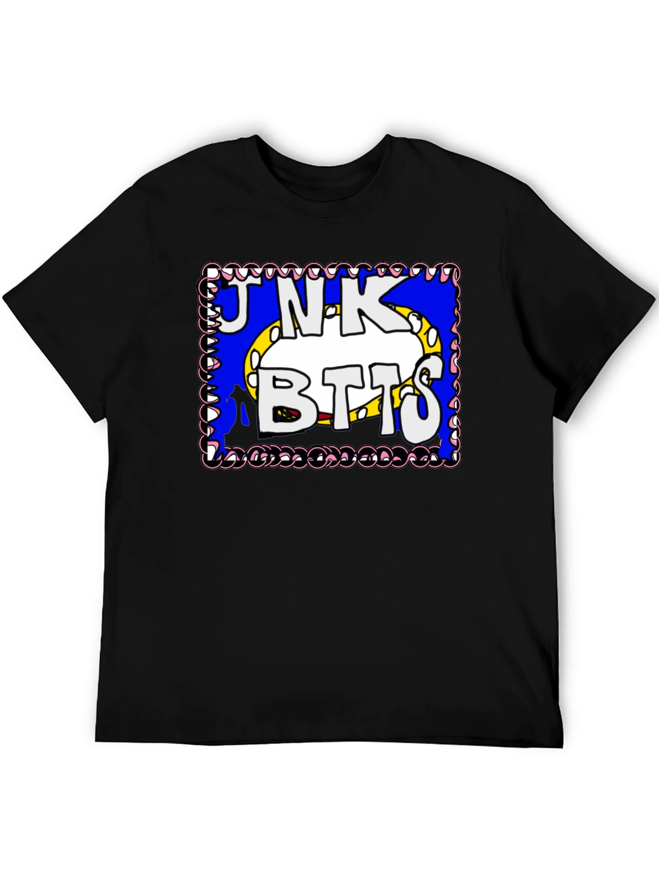 Junk Botts Cartoon Graphic T-Shirt