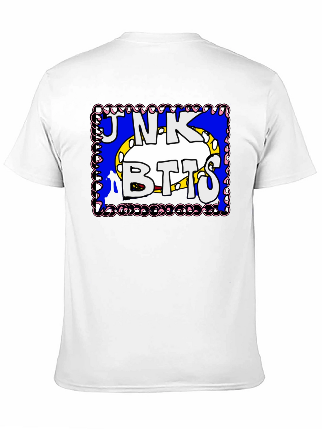 Junk Botts Cartoon Graphic T-Shirt