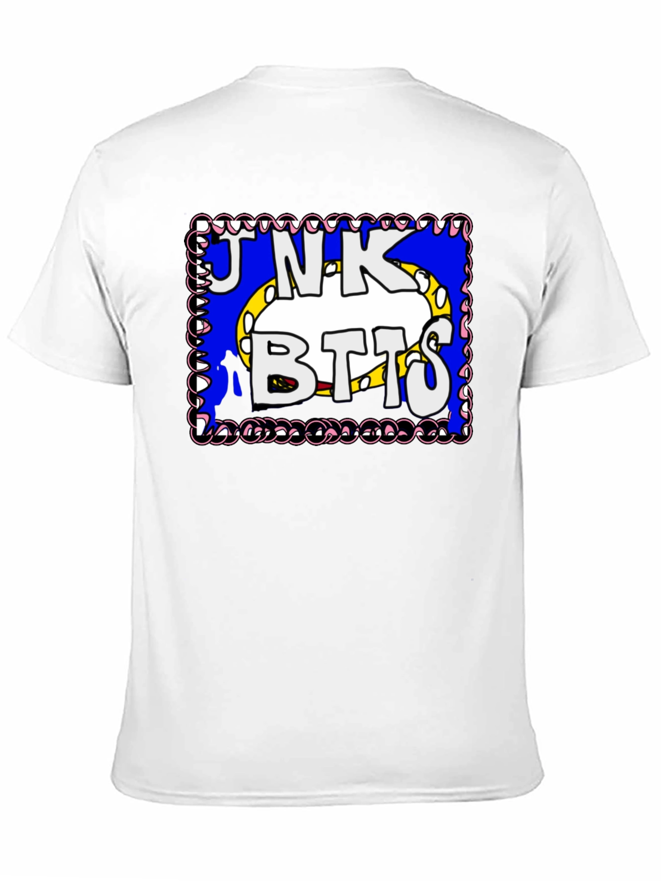 Junk Botts Cartoon Graphic T-Shirt