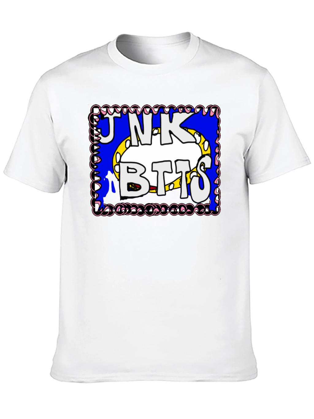 Junk Botts Cartoon Graphic T-Shirt