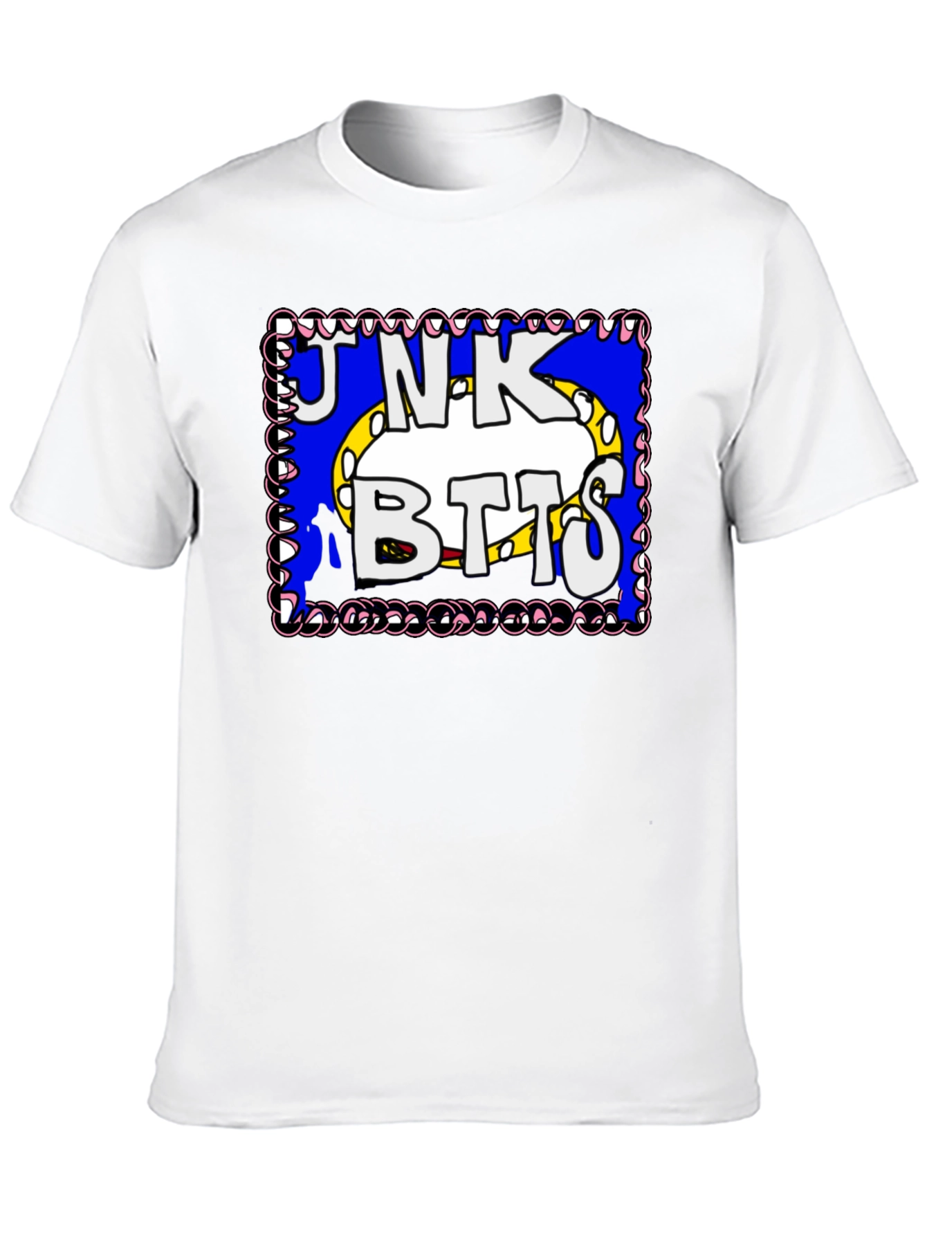 Junk Botts Cartoon Graphic T-Shirt