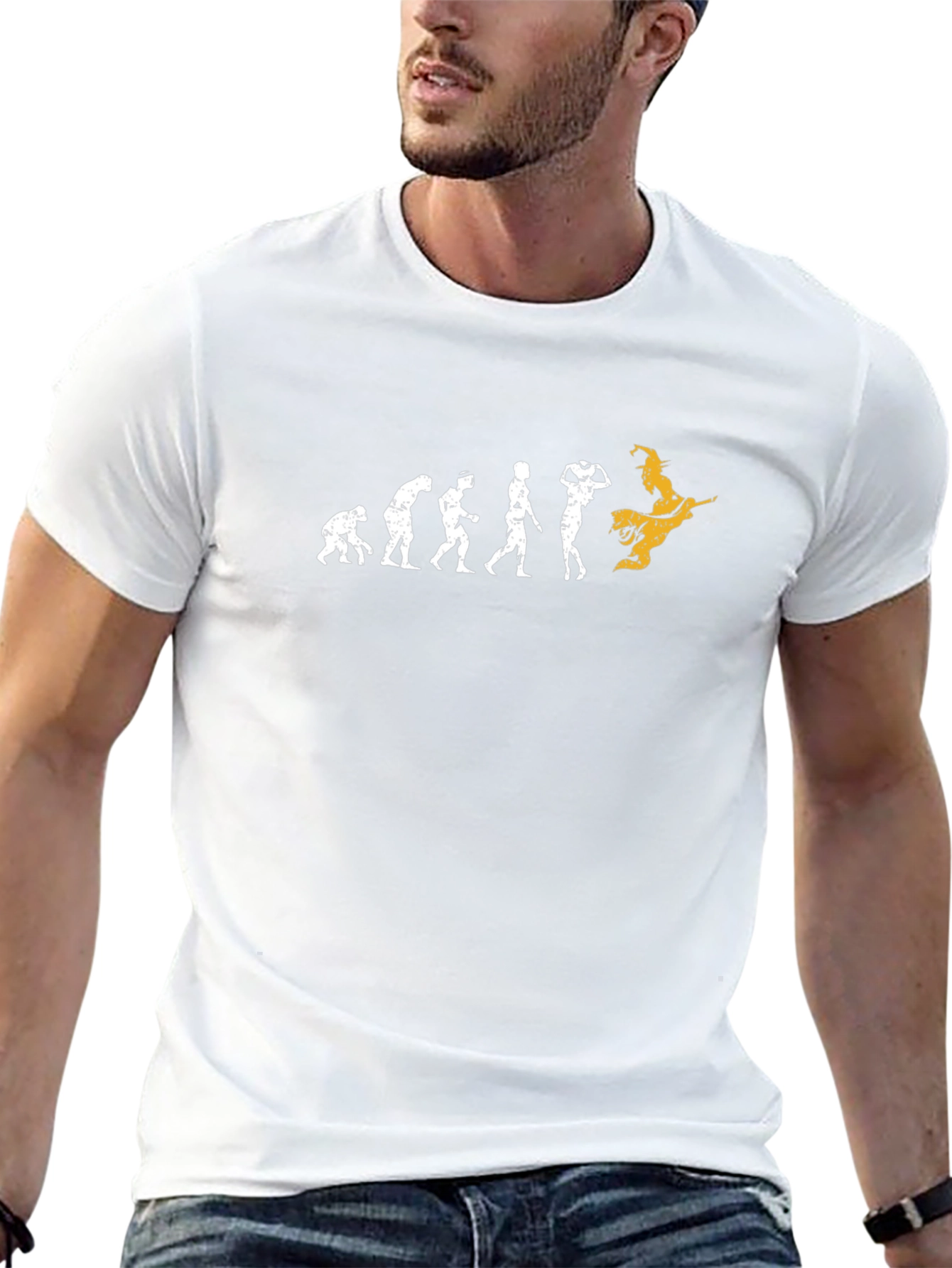 Evolution of the Witch T-Shirt - Black