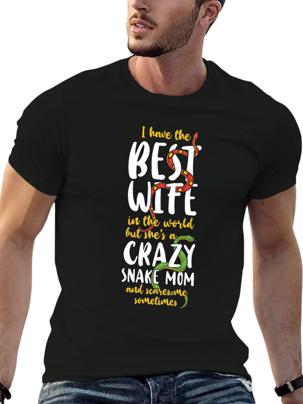 Best Wife Snake Mom T-Shirt