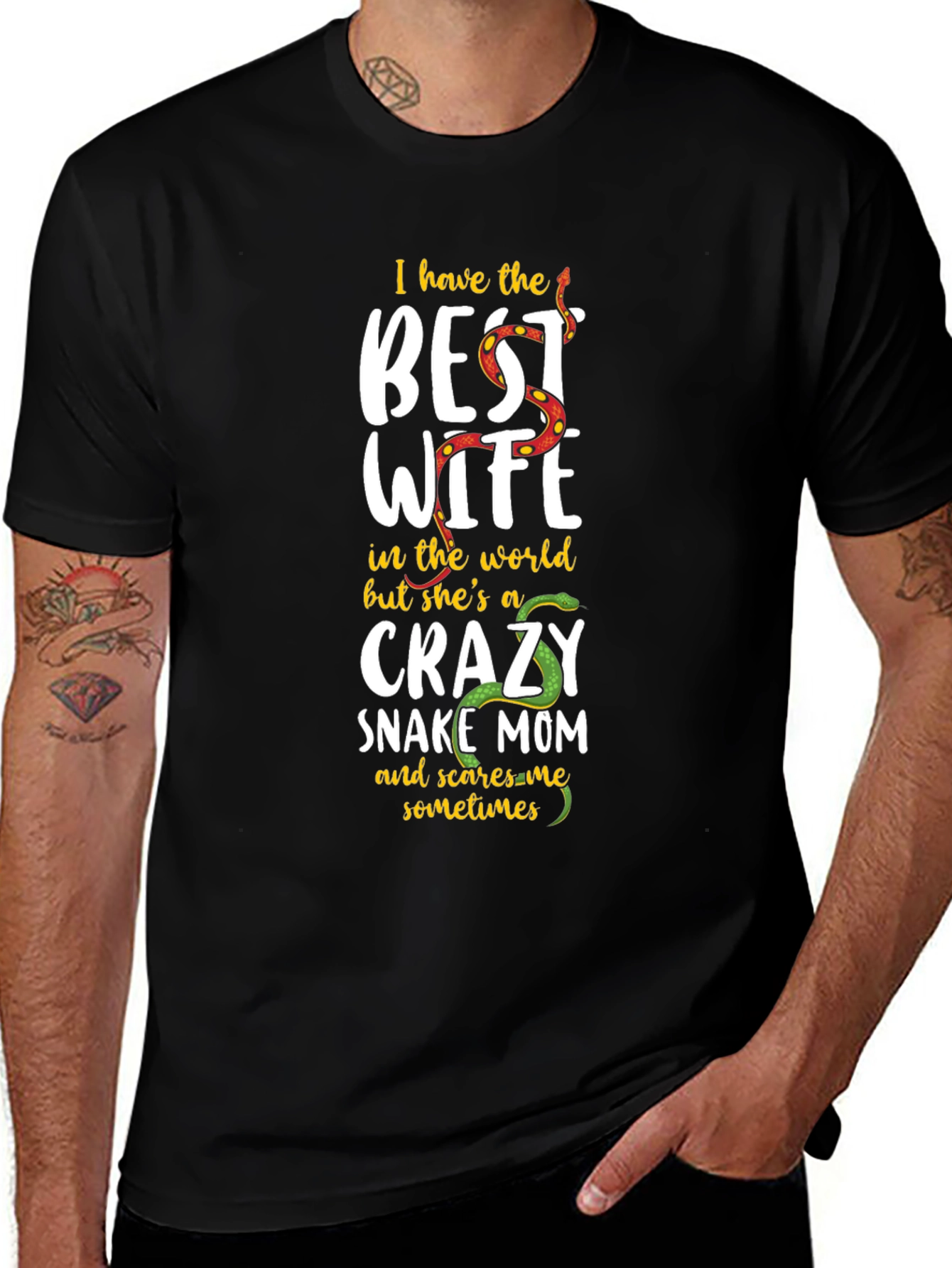 Best Wife Snake Mom T-Shirt