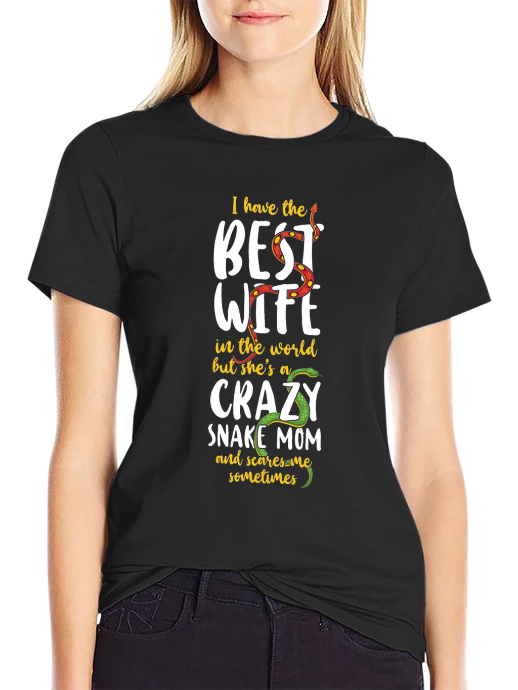 Best Wife Snake Mom T-Shirt