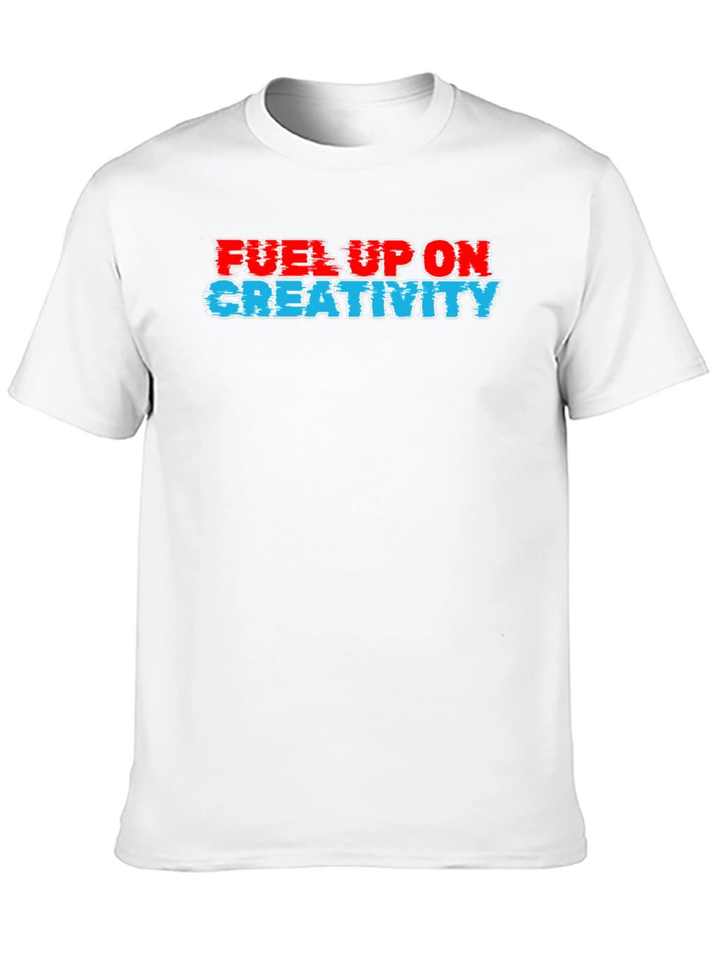 Fuel Up On Creativity Black T-Shirt