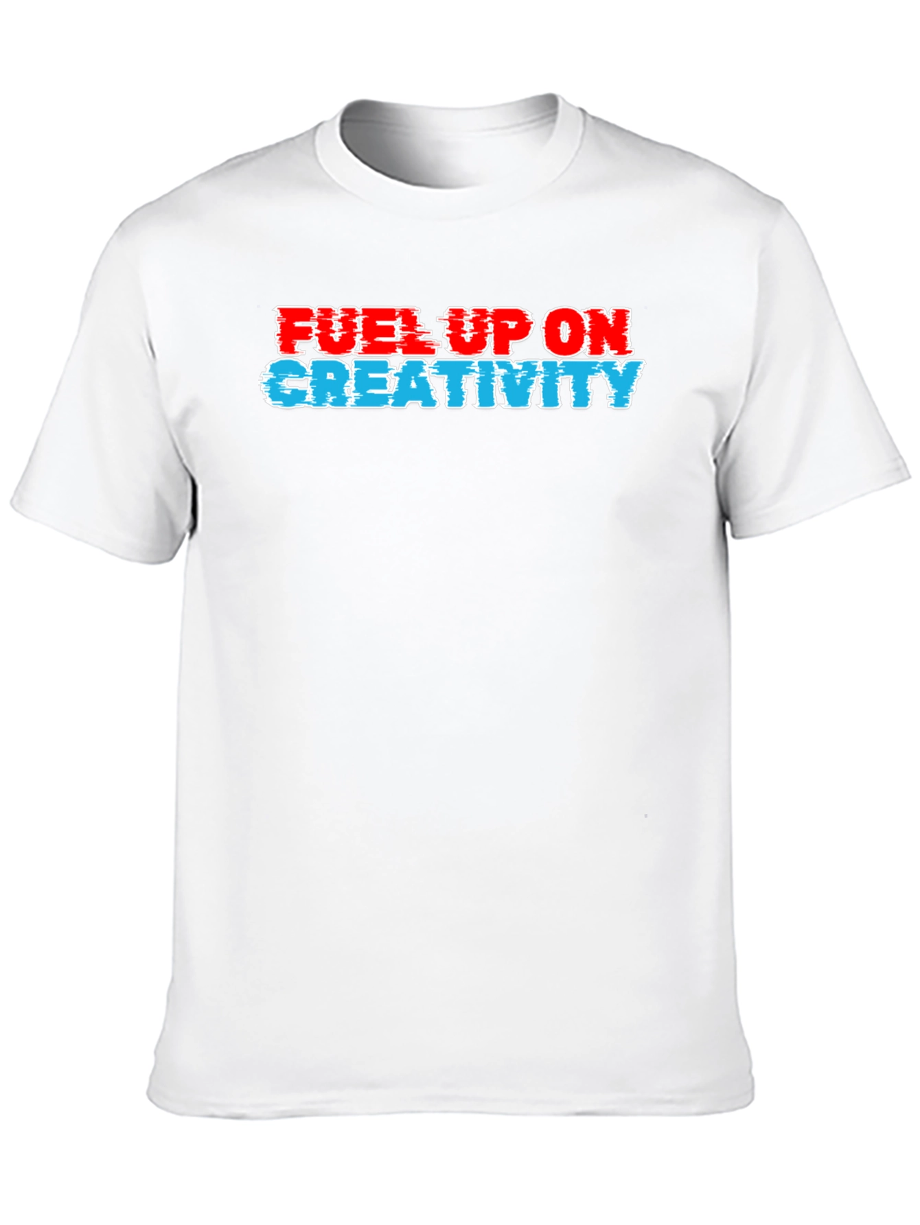 Fuel Up On Creativity Black T-Shirt