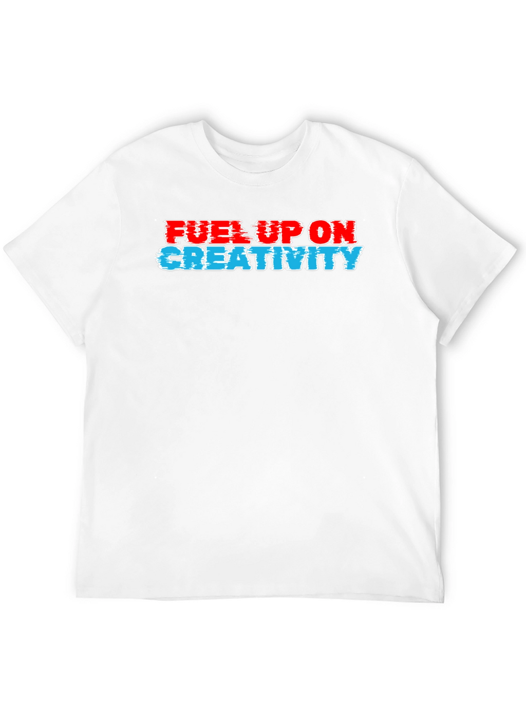 Fuel Up On Creativity Black T-Shirt