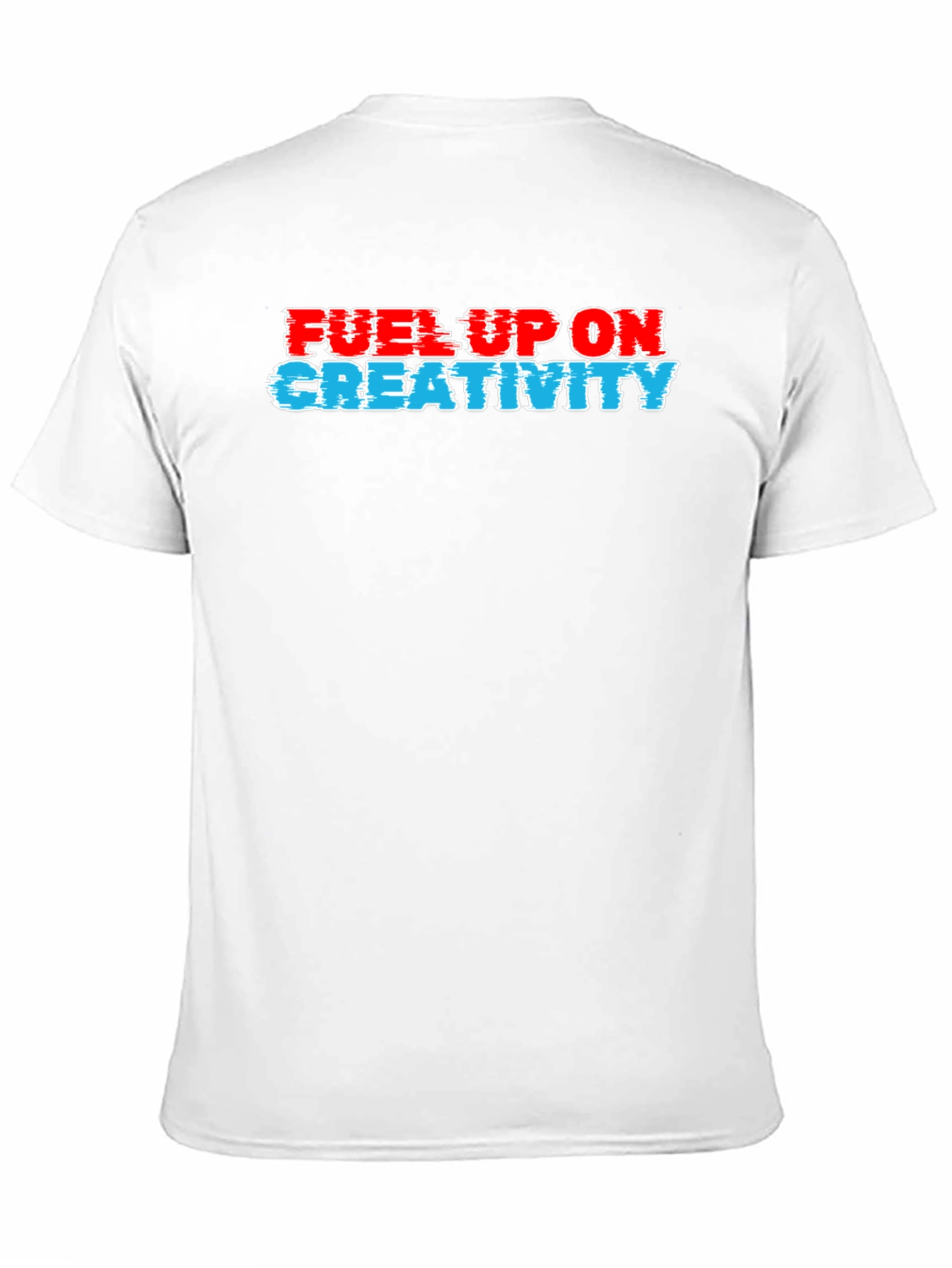 Fuel Up On Creativity Black T-Shirt