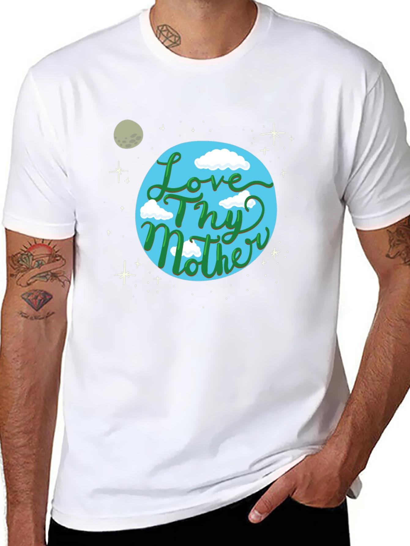 Love Thy Mother Earth Graphic T-Shirt