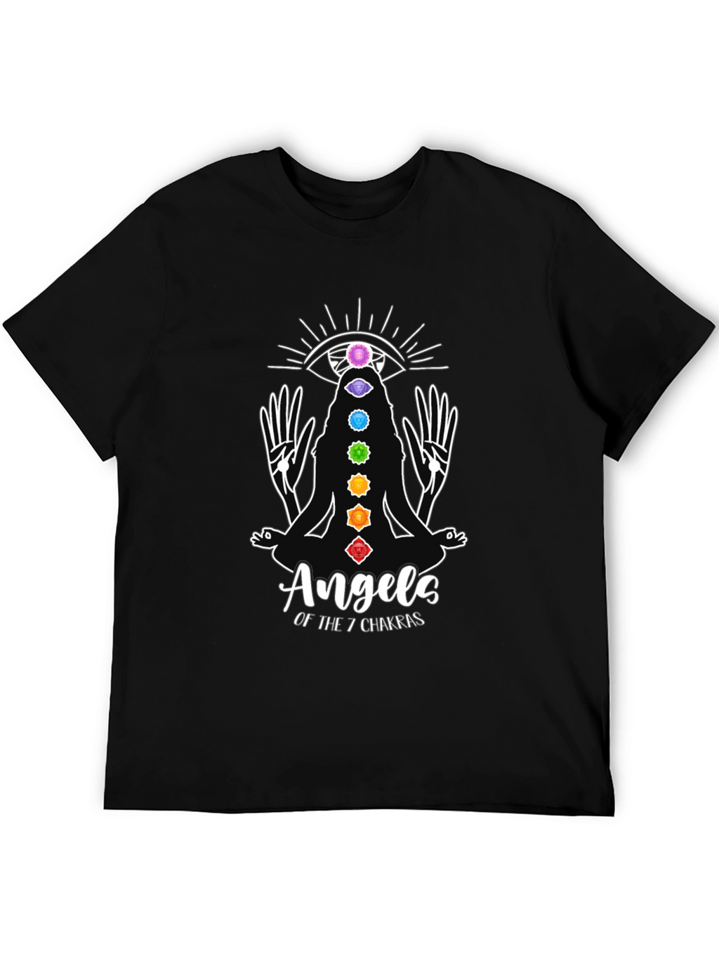 Angels of the 7 Chakras Graphic T-Shirt