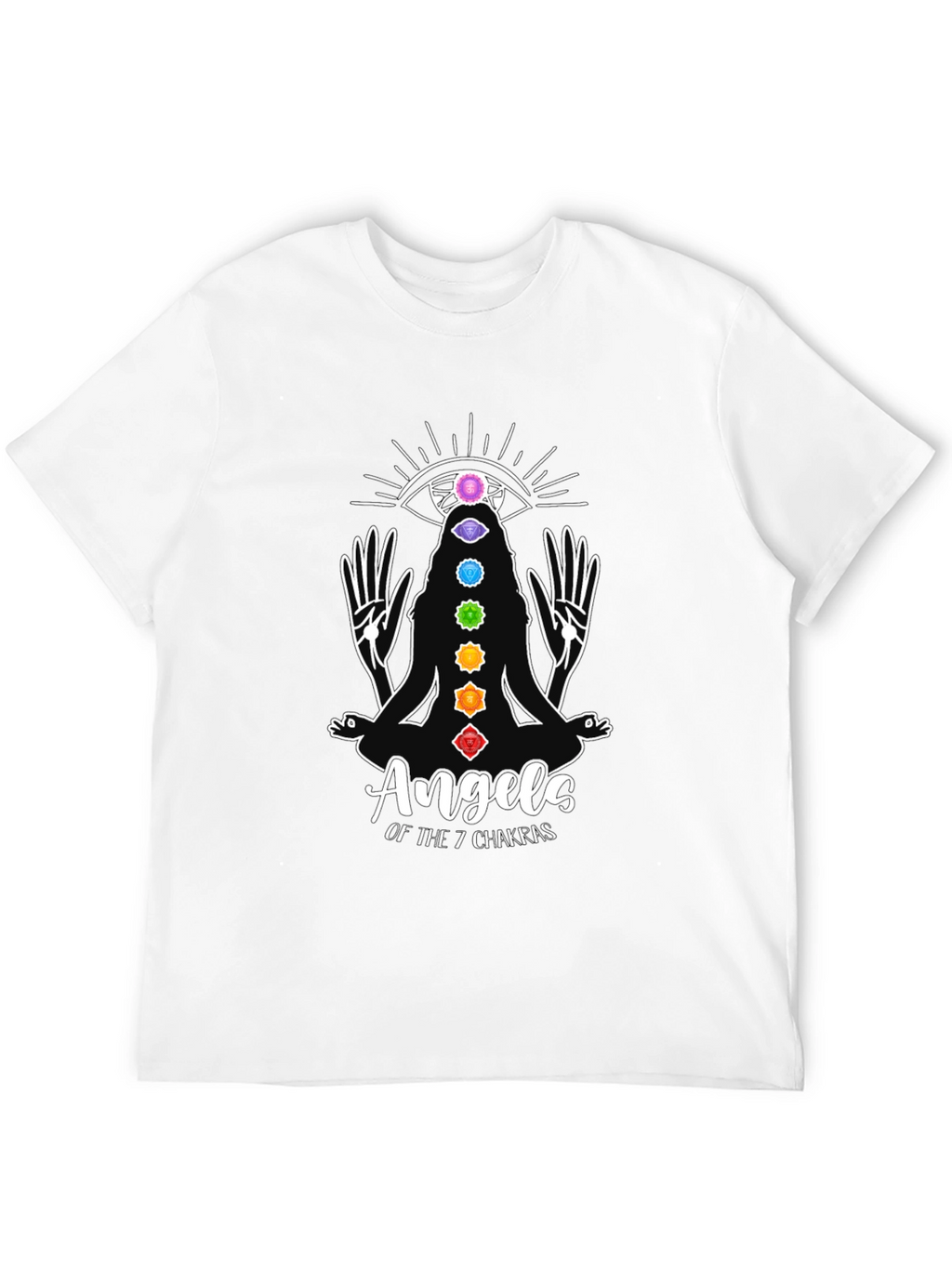 Angels of the 7 Chakras Graphic T-Shirt