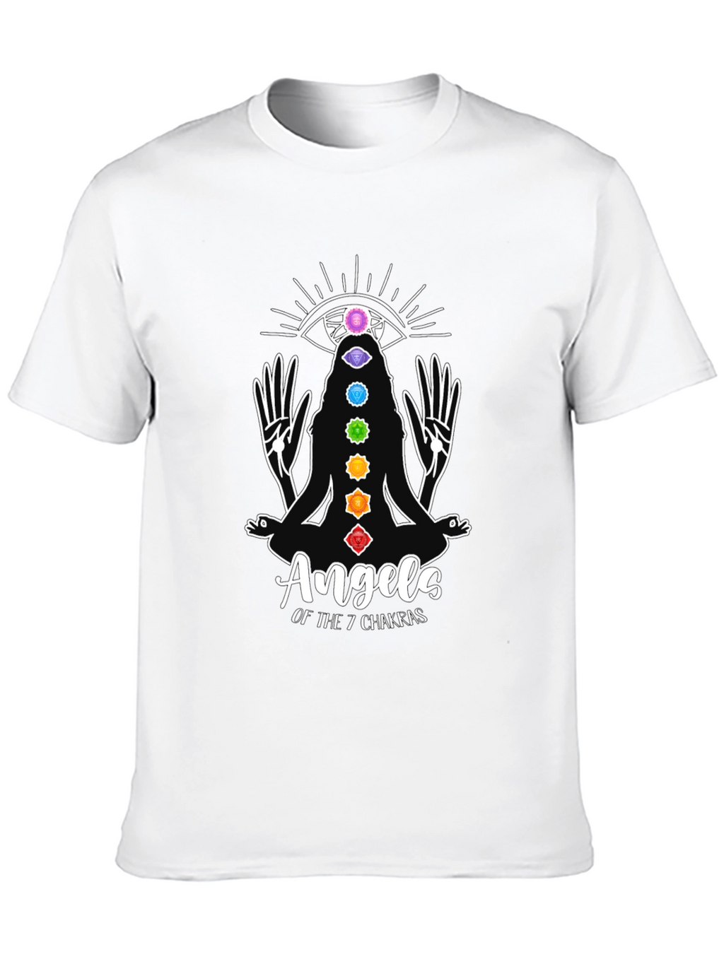 Angels of the 7 Chakras Graphic T-Shirt