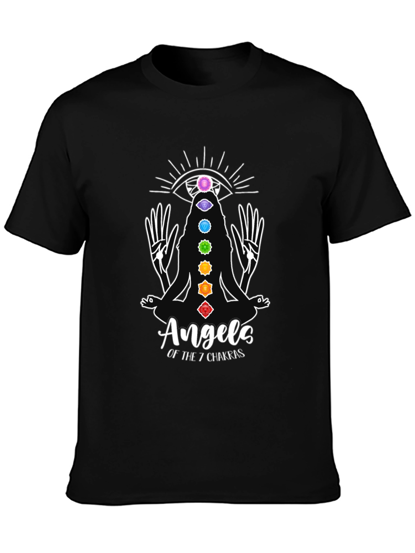 Angels of the 7 Chakras Graphic T-Shirt