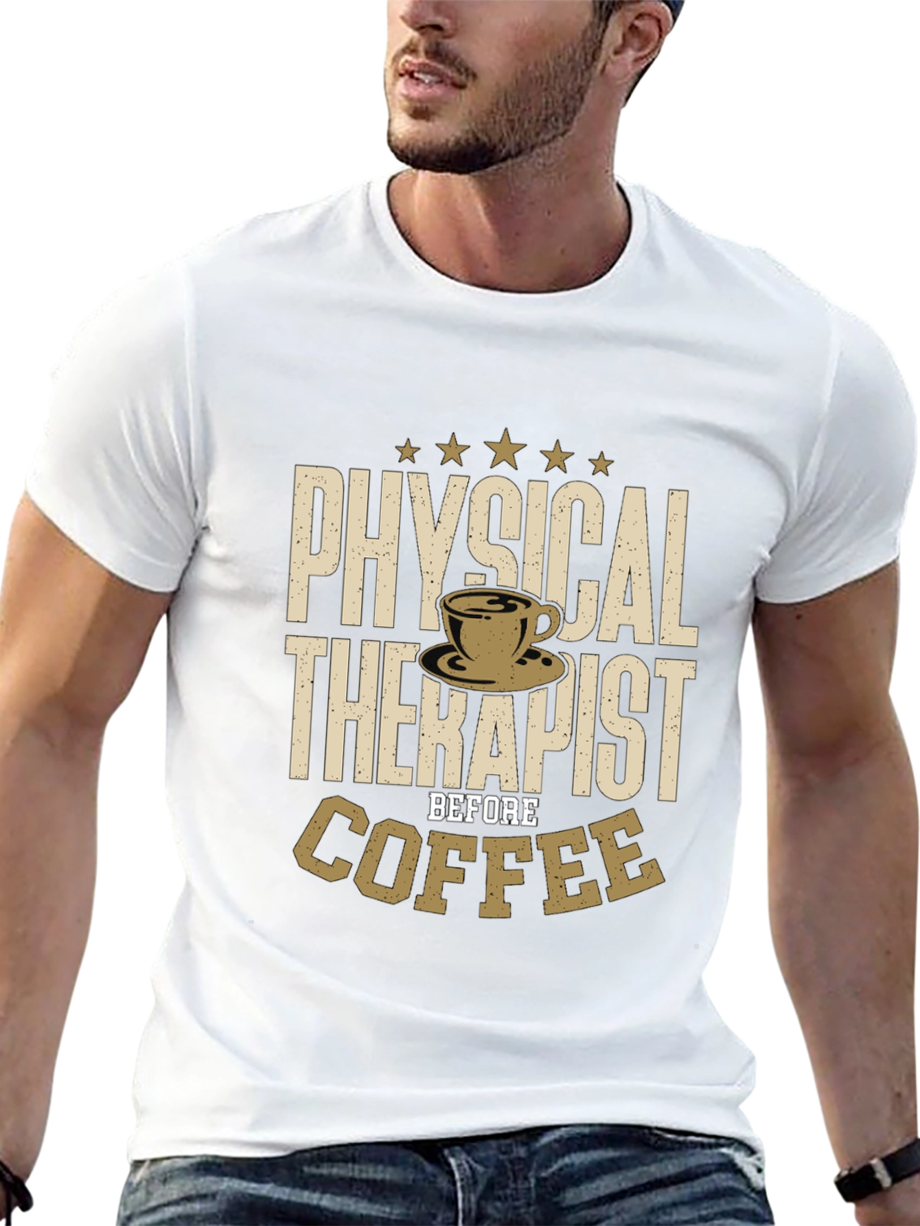 Physical Therapist Before Coffee T-Shirt