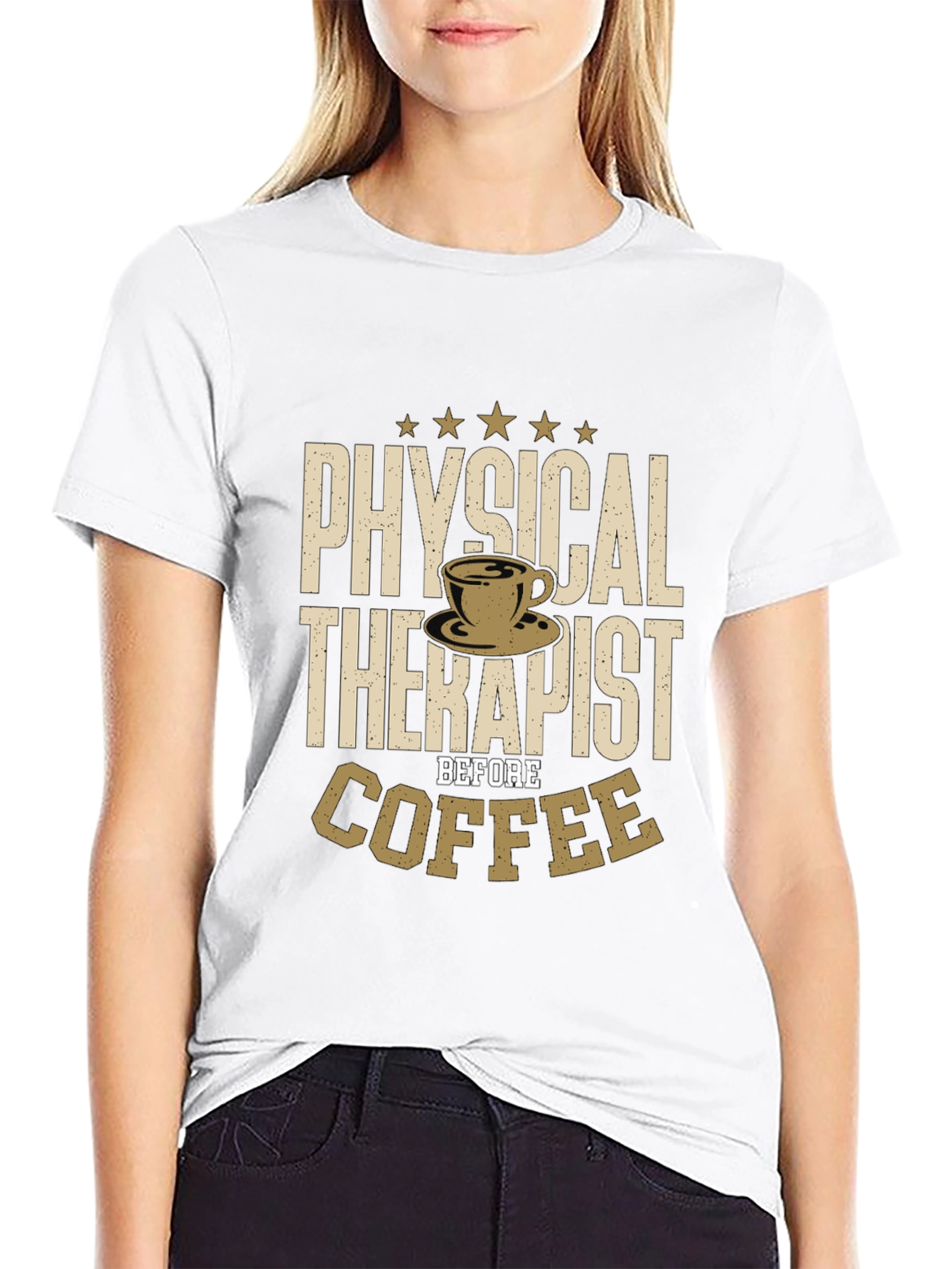 Physical Therapist Before Coffee T-Shirt