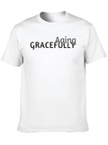 Aging Gracefully Black Graphic Tee