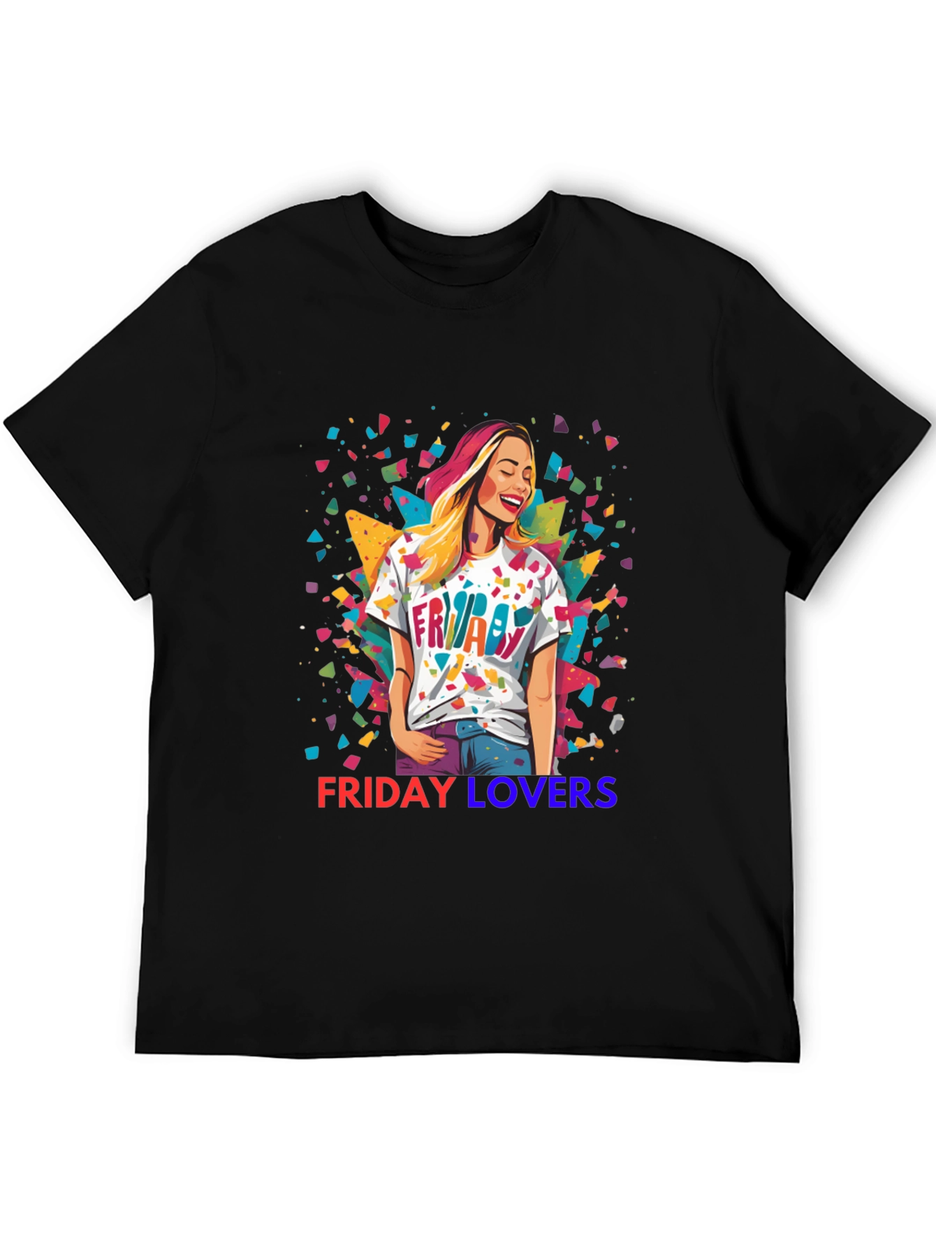 Friday Lovers Graphic Tee - Unique Design