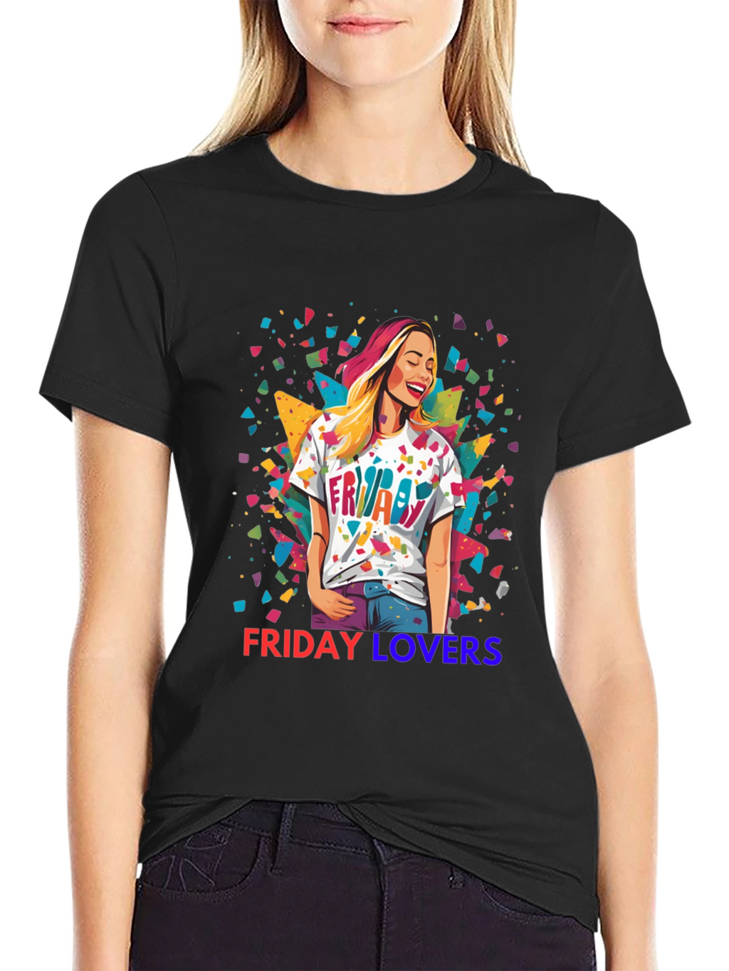 Friday Lovers Graphic Tee - Unique Design