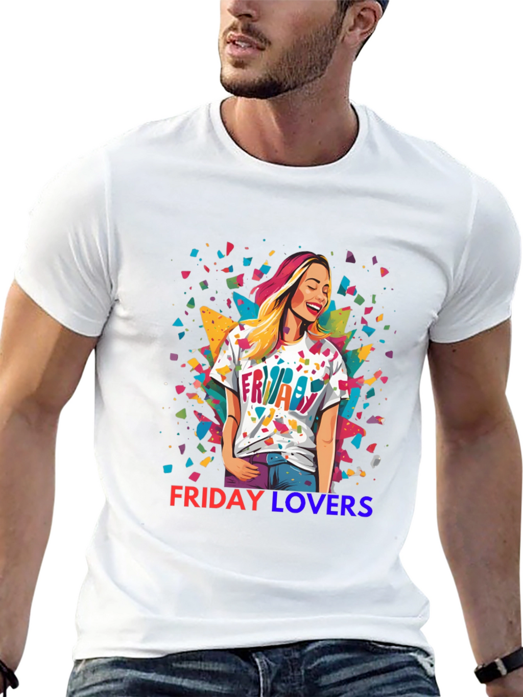 Friday Lovers Graphic Tee - Unique Design