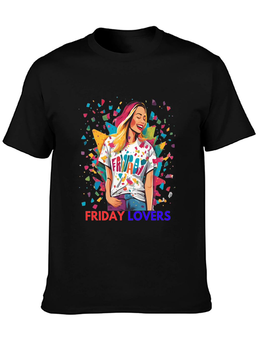 Friday Lovers Graphic Tee - Unique Design