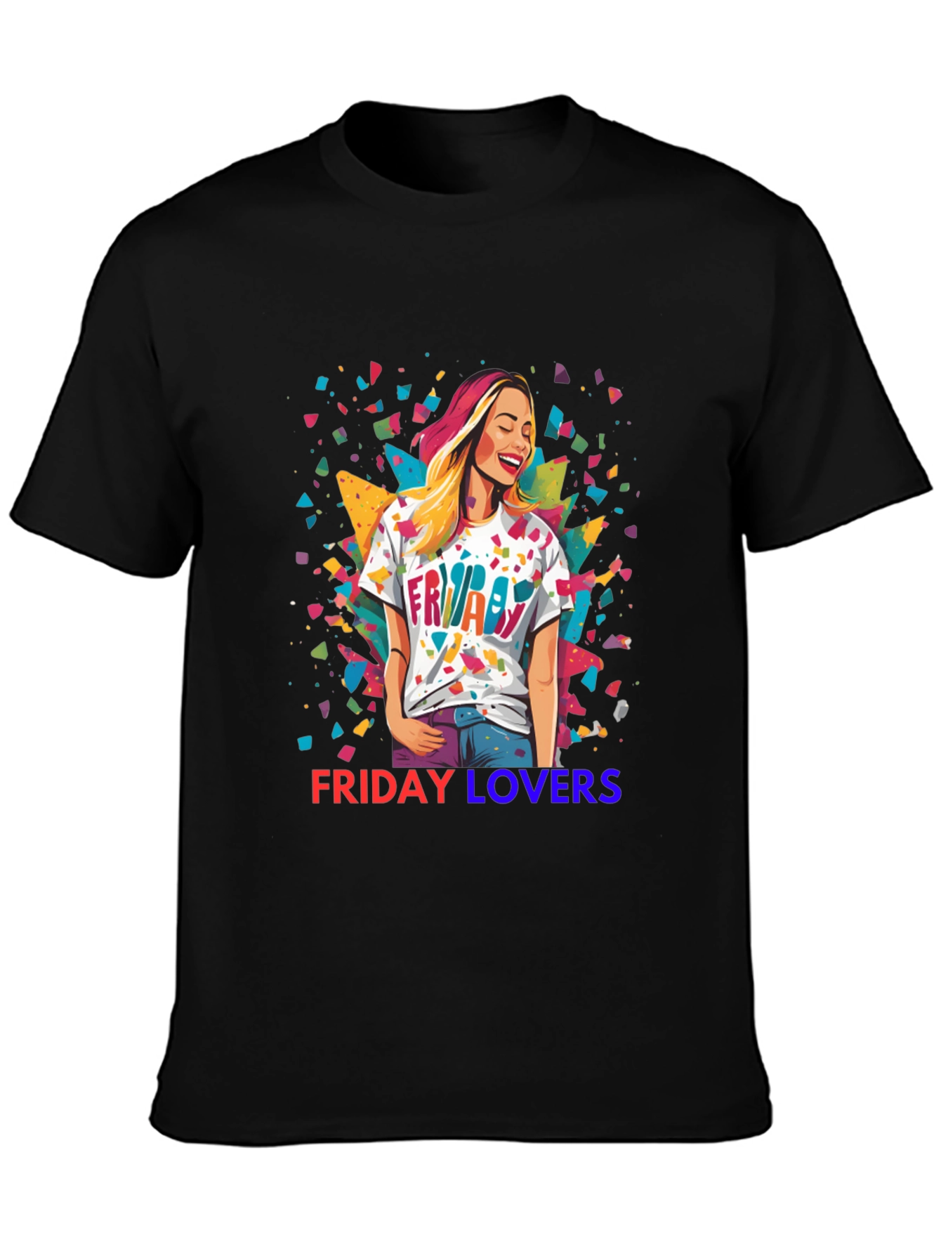 Friday Lovers Graphic Tee - Unique Design