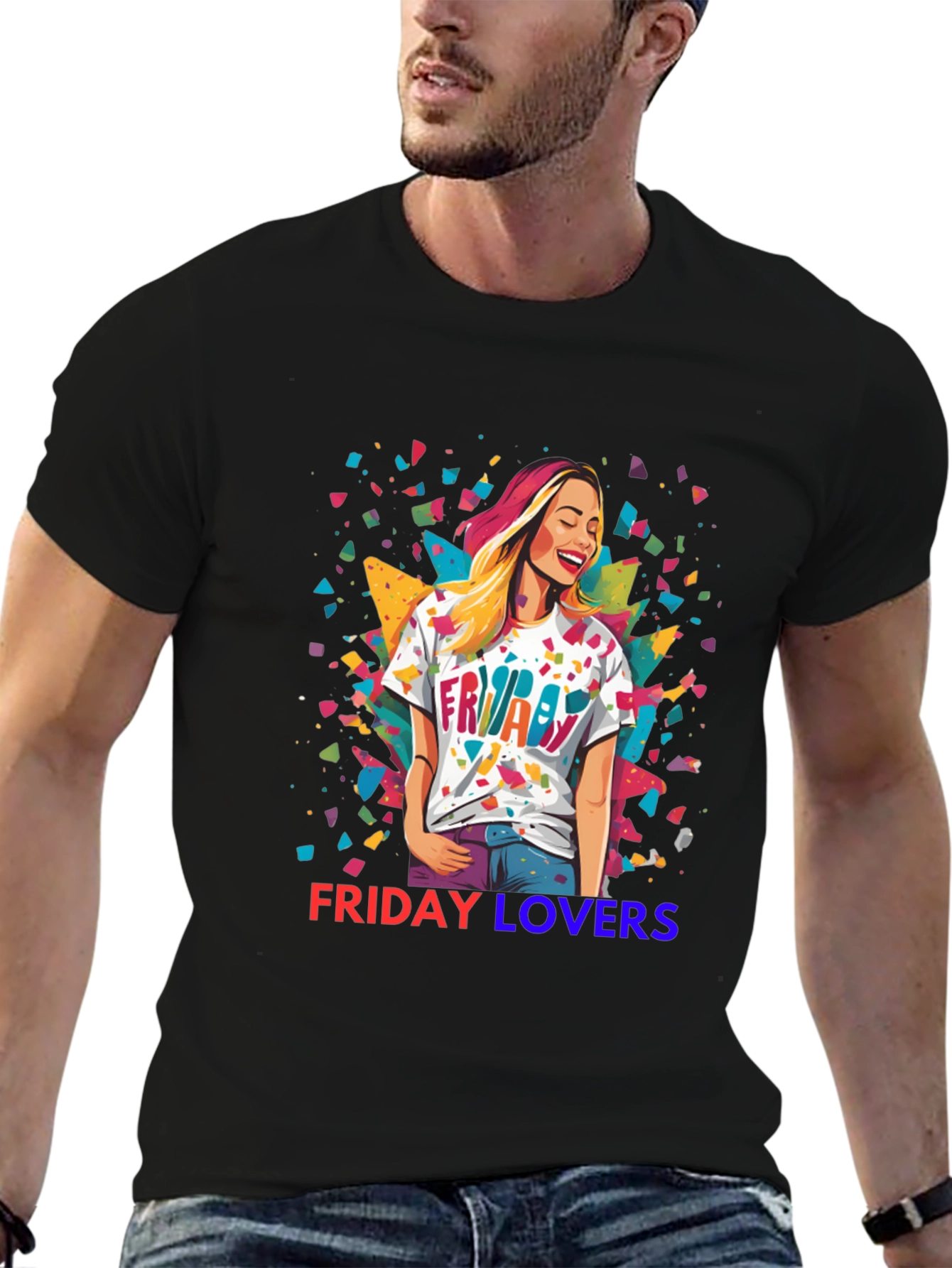Friday Lovers Graphic Tee - Unique Design