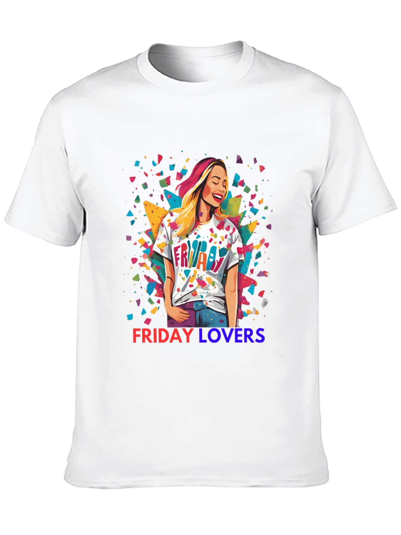 Friday Lovers Graphic Tee - Unique Design