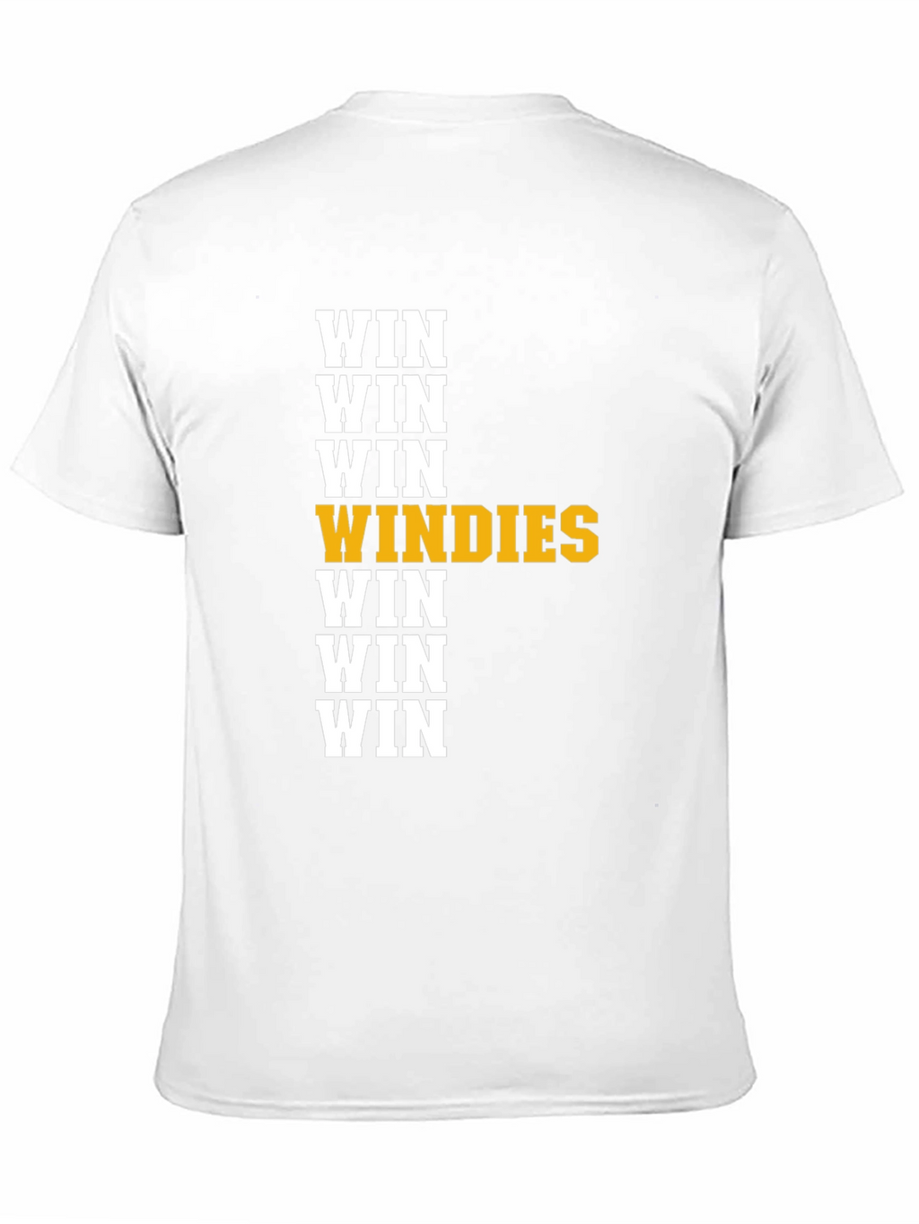 Win Windies T-Shirt - Black Crew Neck Tee