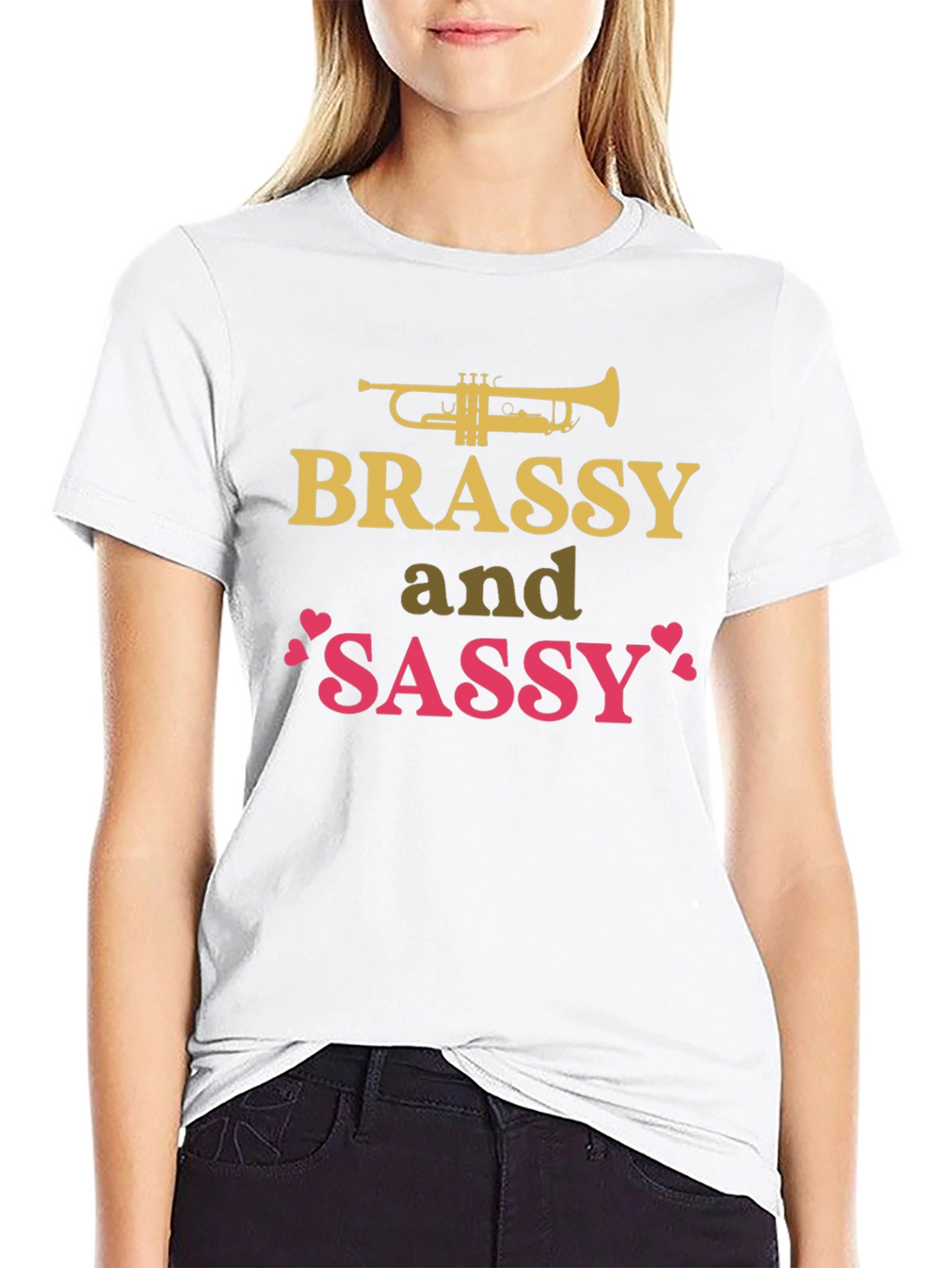 Brassy & Sassy T-Shirt - Novelty Music Tee