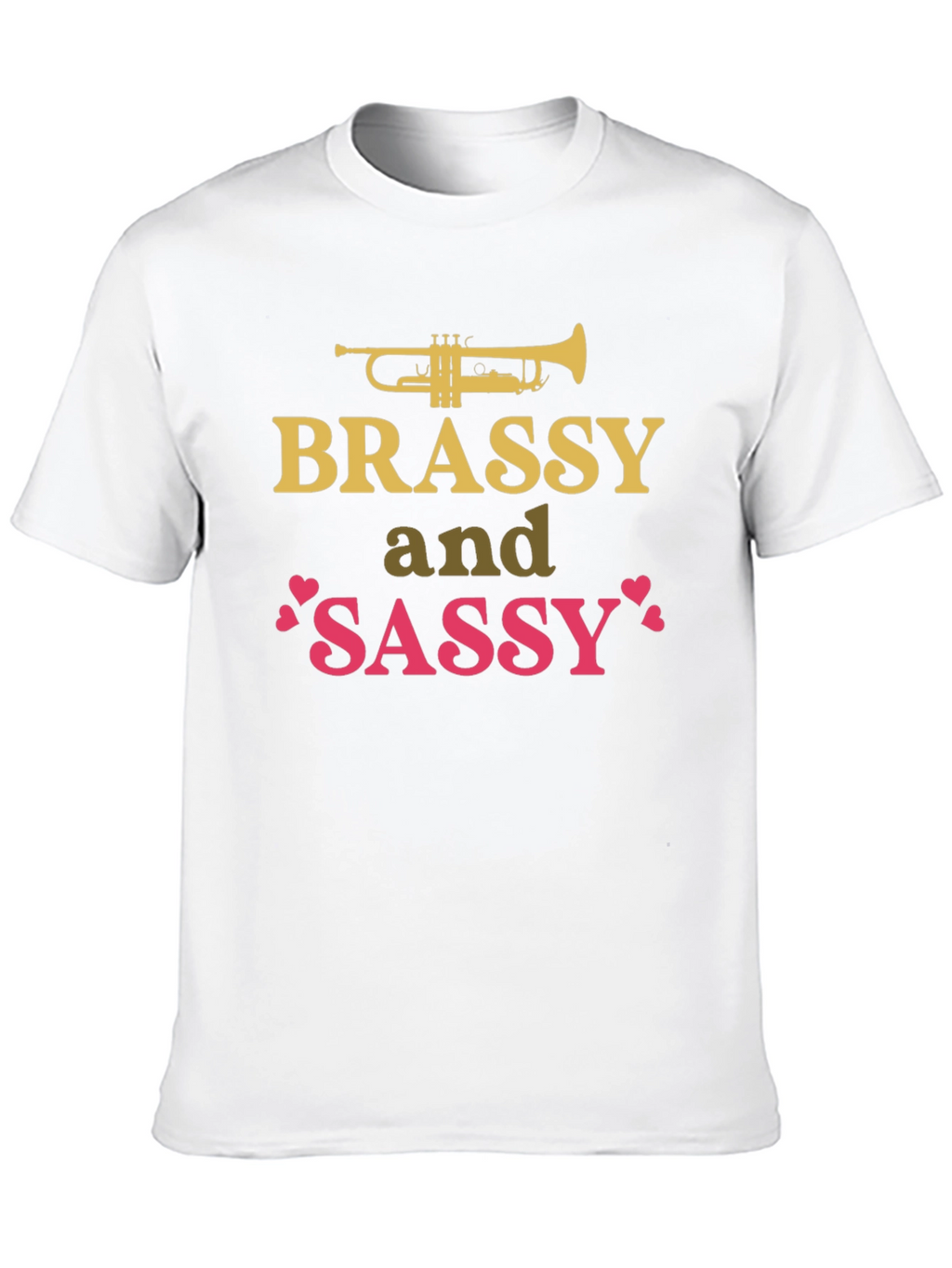 Brassy & Sassy T-Shirt - Novelty Music Tee